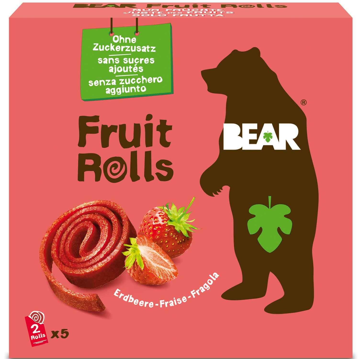 BEAR ERDBEER YOYO 5X20G PK