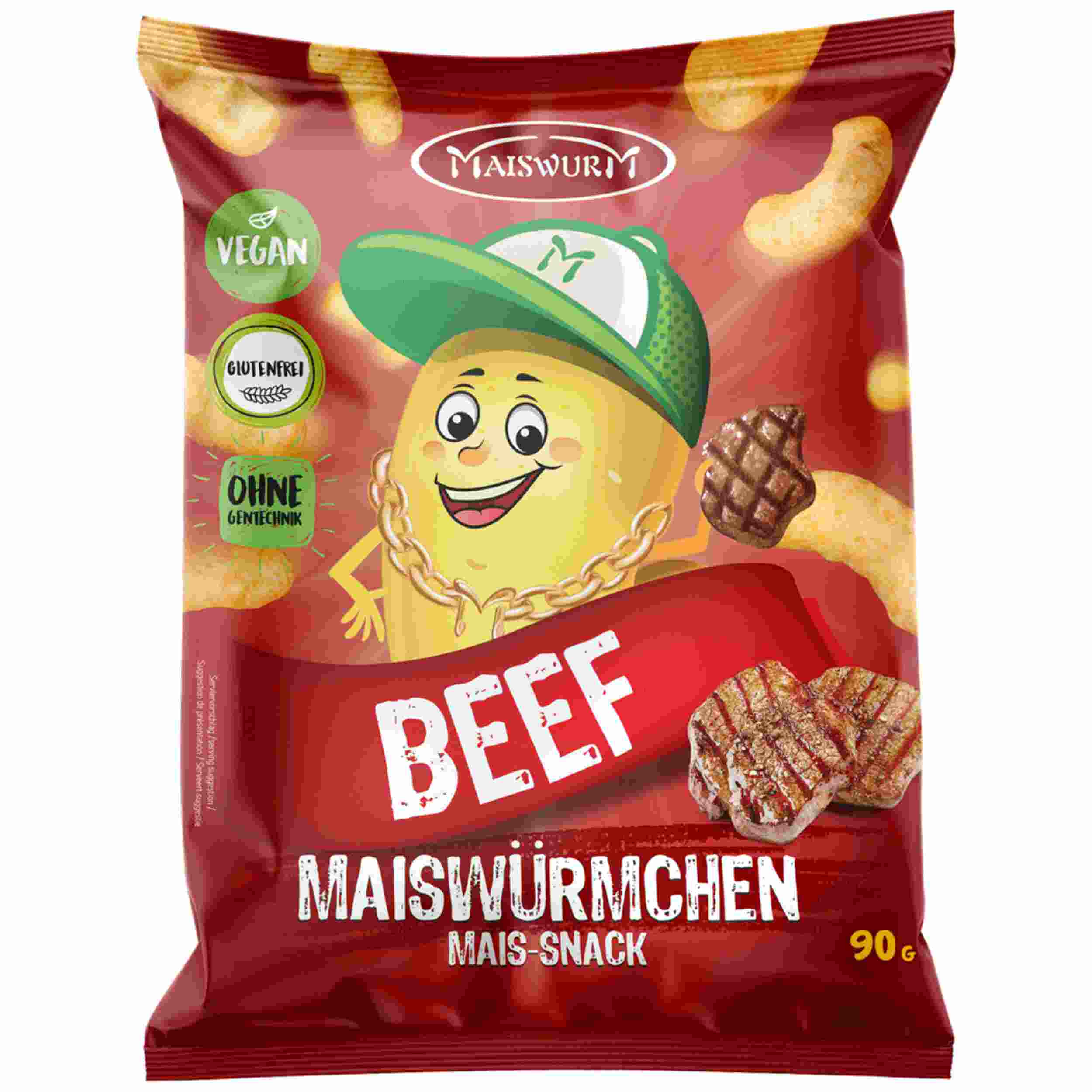 Maiswürmchen Beef 90g