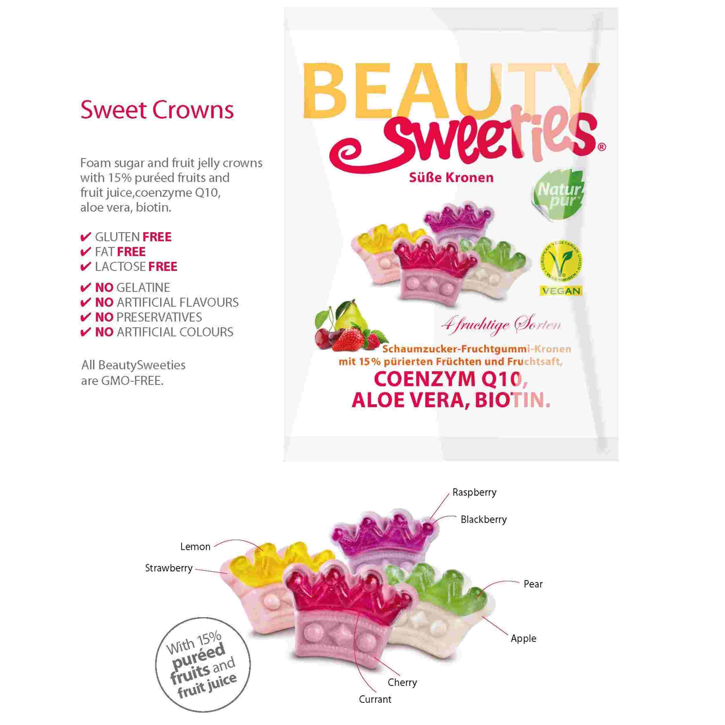 BeautySweeties Süße Kronen, 125 g