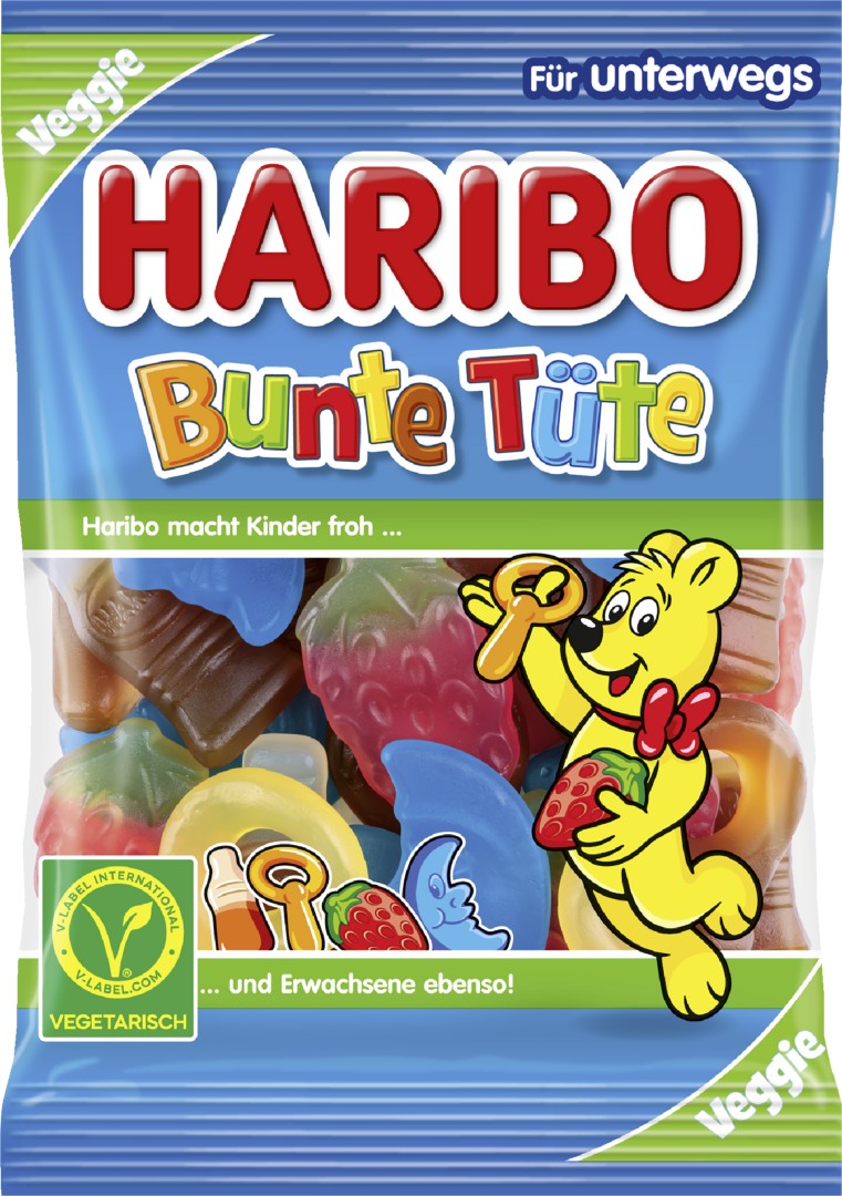 26er Pack HARIBO BUNTE TUETE 26x100G BT