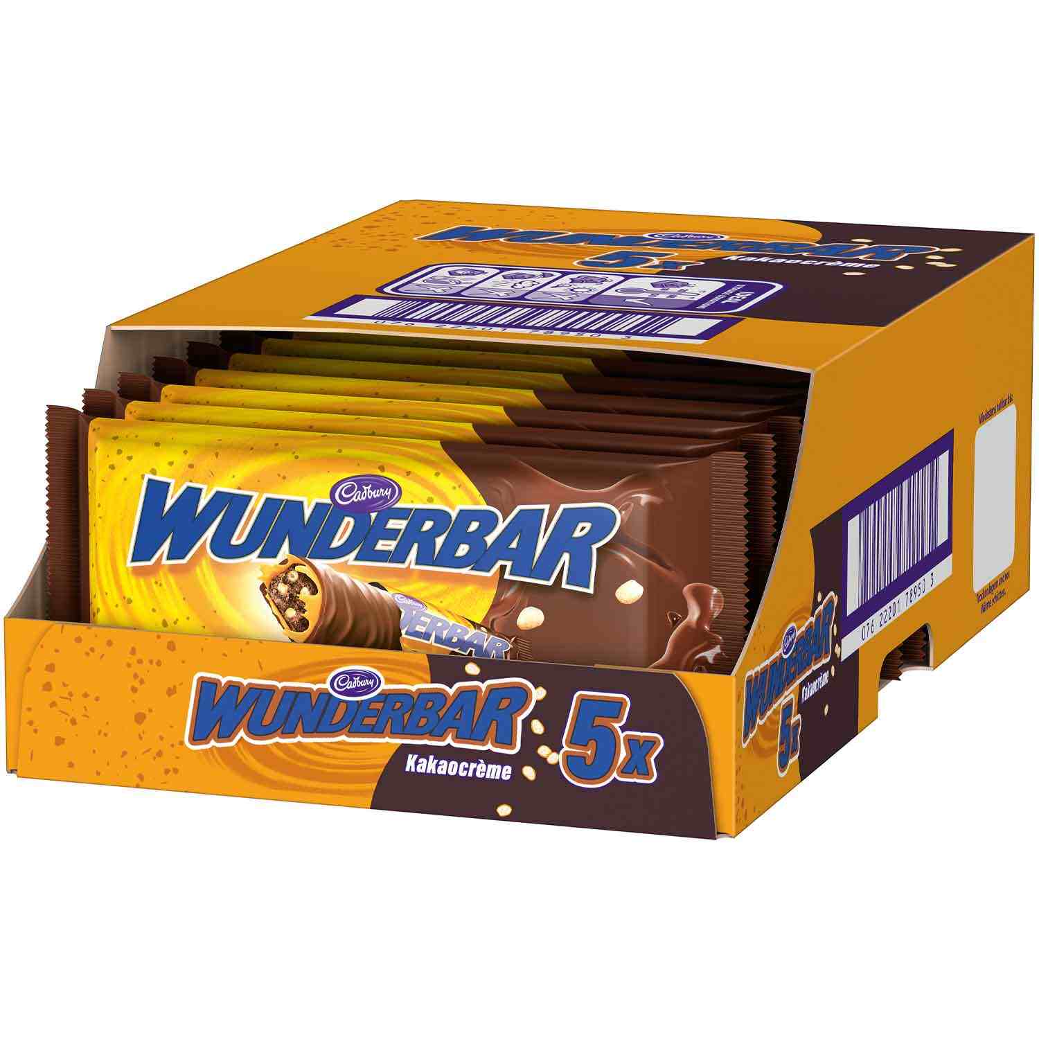 CADBURY WUNDERBAR KAKAO 5X37G PK