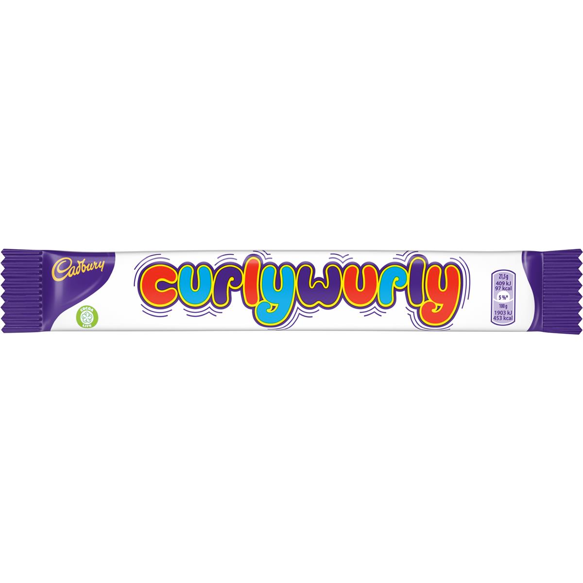 Cadbury´s CurlyWurly Einzelriegel 21,5g
