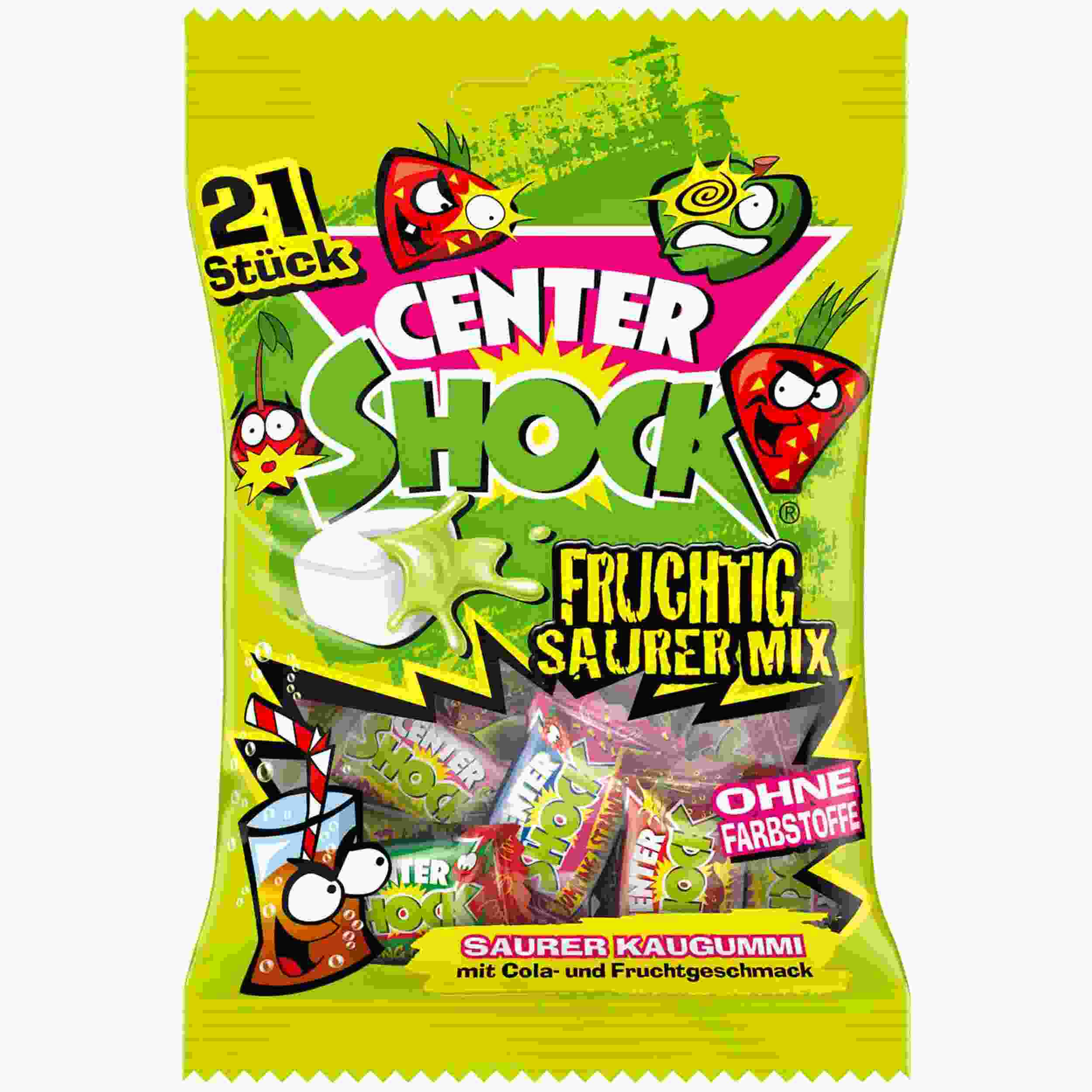 CENTER SHOCK FRUCHT MIX SAUER 84G PK