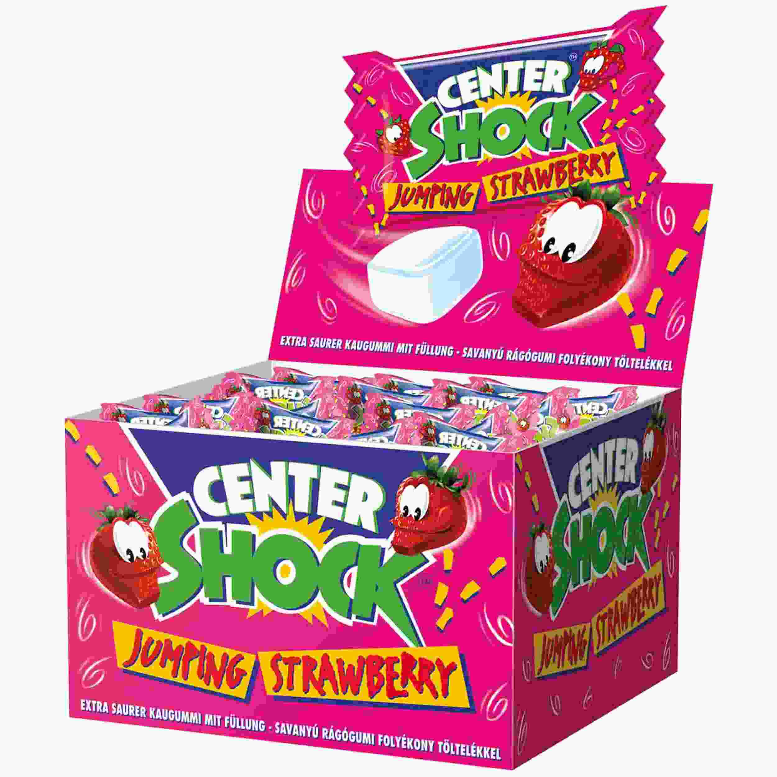 CENTER SHOCK JUMPING STRAWBERRY 100X4G K