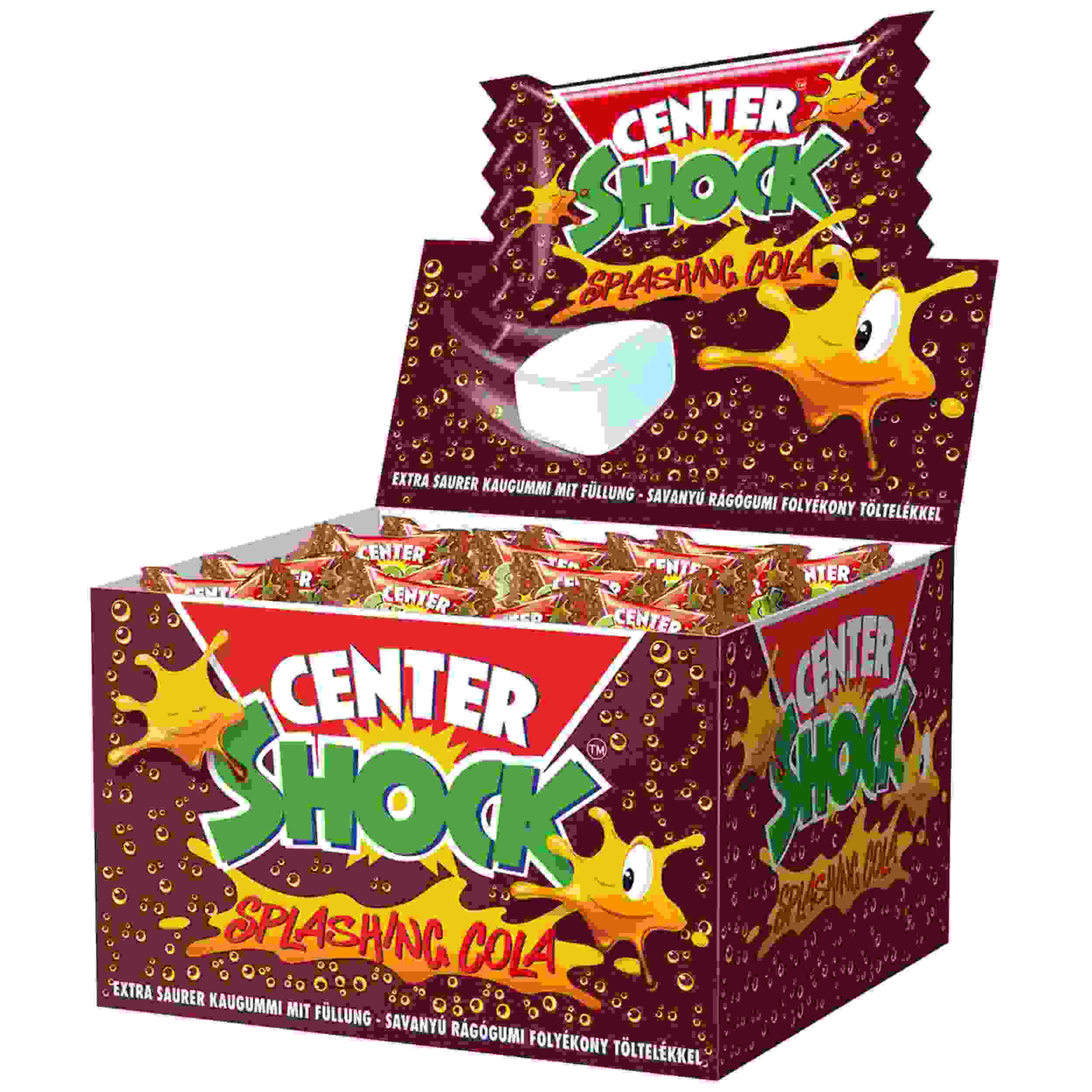 CENTER SHOCK SPLASHING COLA 100X4G S
