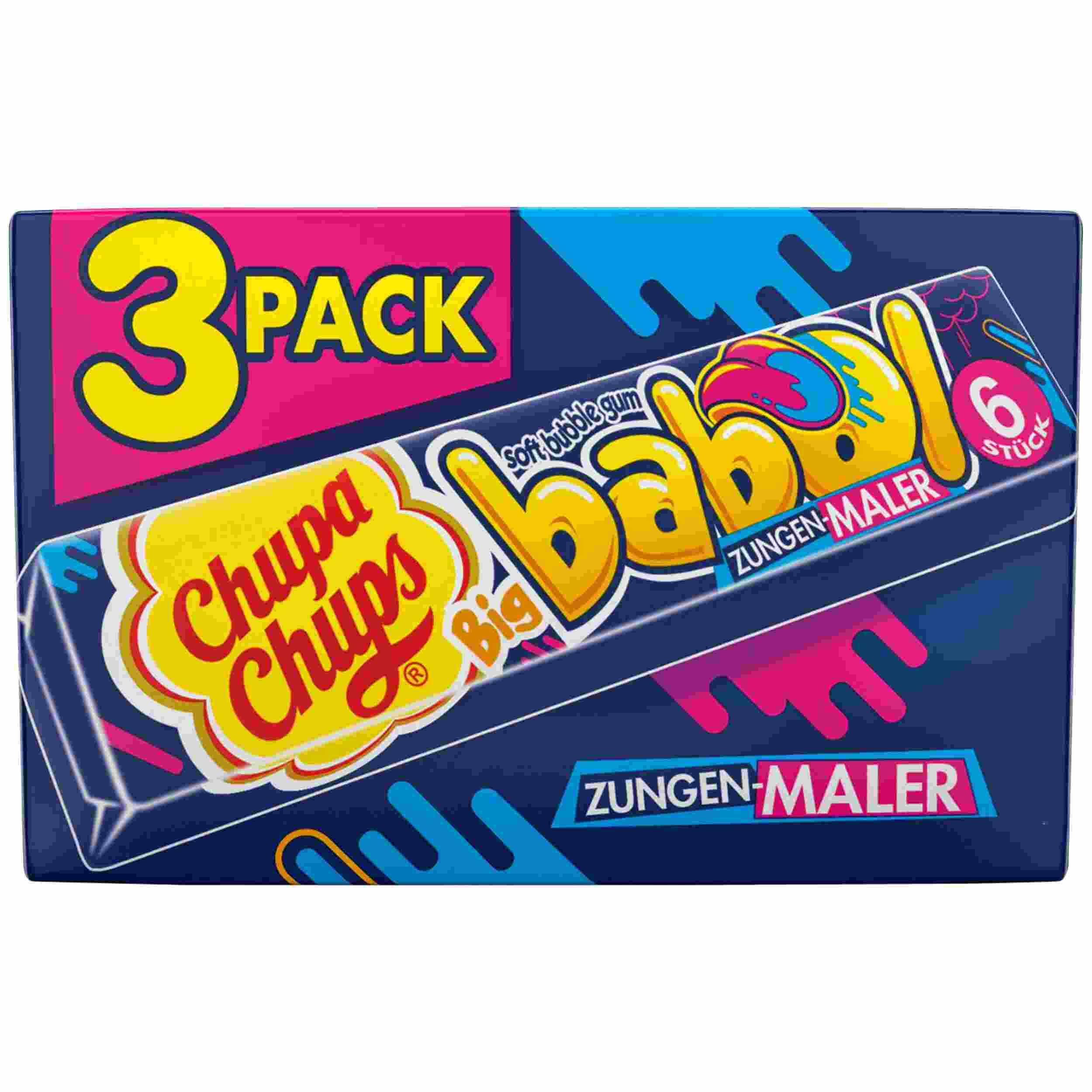 CHUPA CHUPS BIG BABOL ZUNGENMALER 83G PK