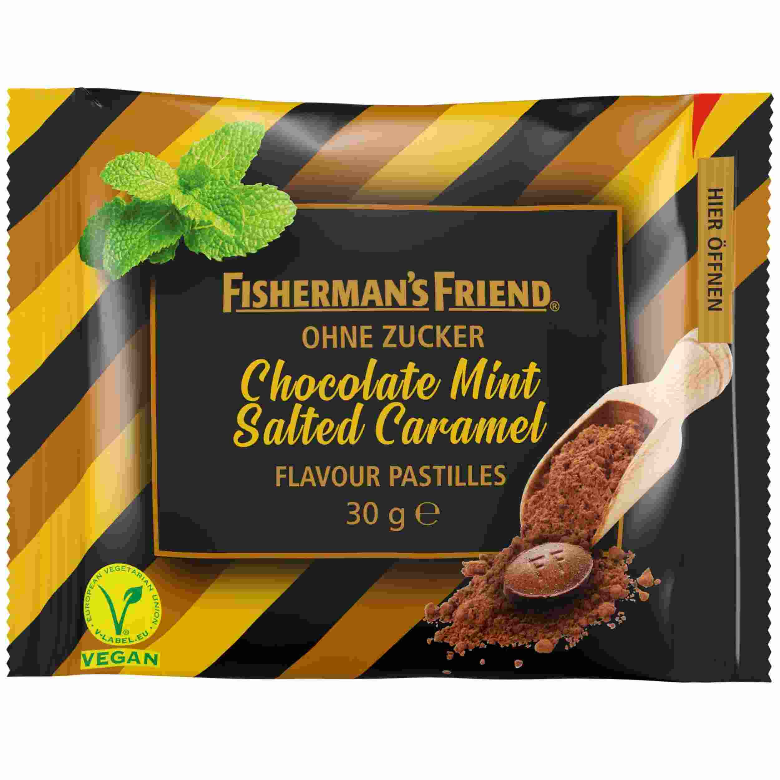 FISHERMAN'S FRIEND CHOC.SALT.CARAM 30G