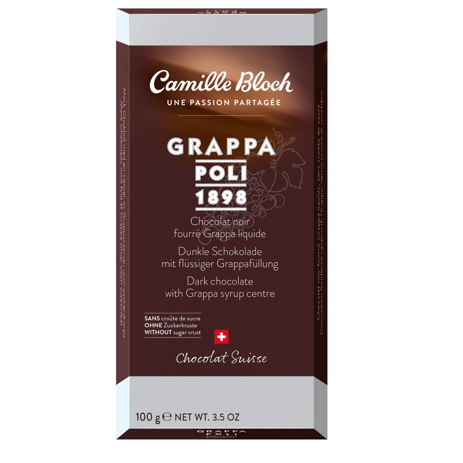 Camille Bloch Une Passion Partagee Grappa 100g