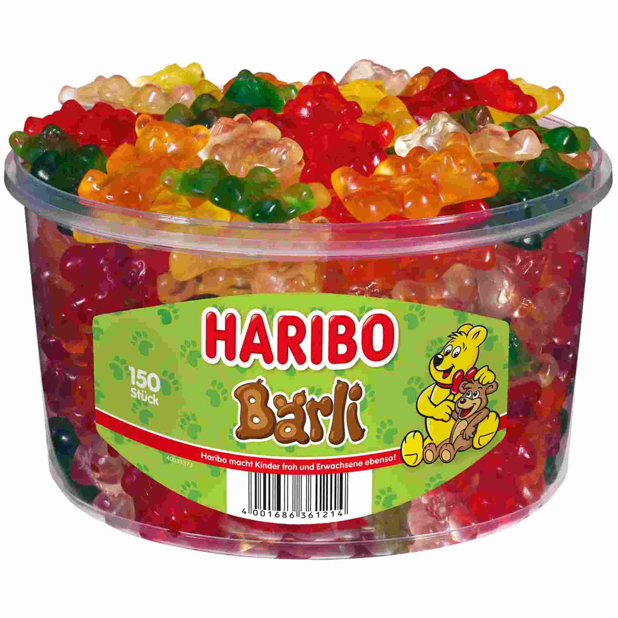 HARIBO BAERLI 150 ST. 1200G DS