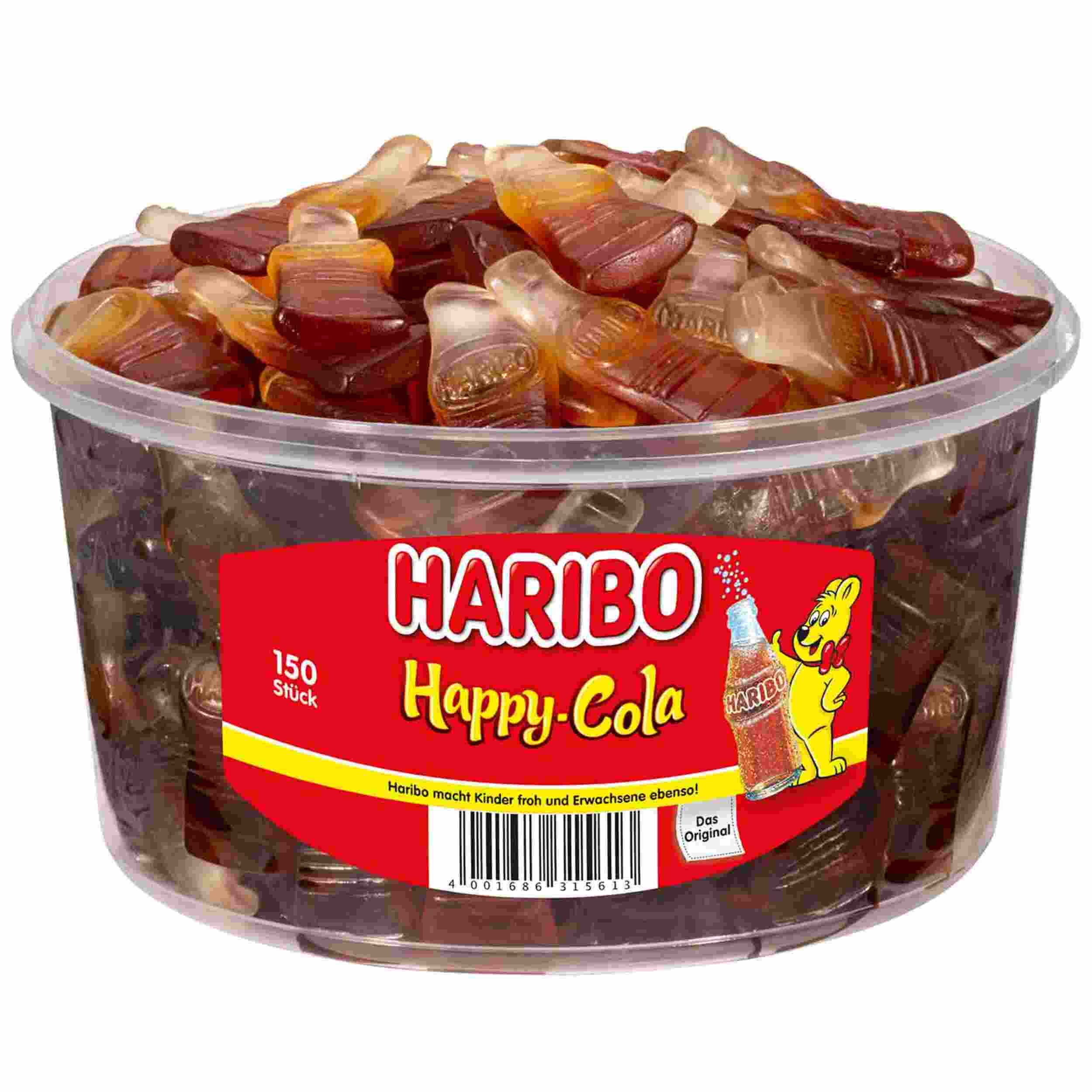 HARIBO HAPPY-COLA 150STK 1200G DS