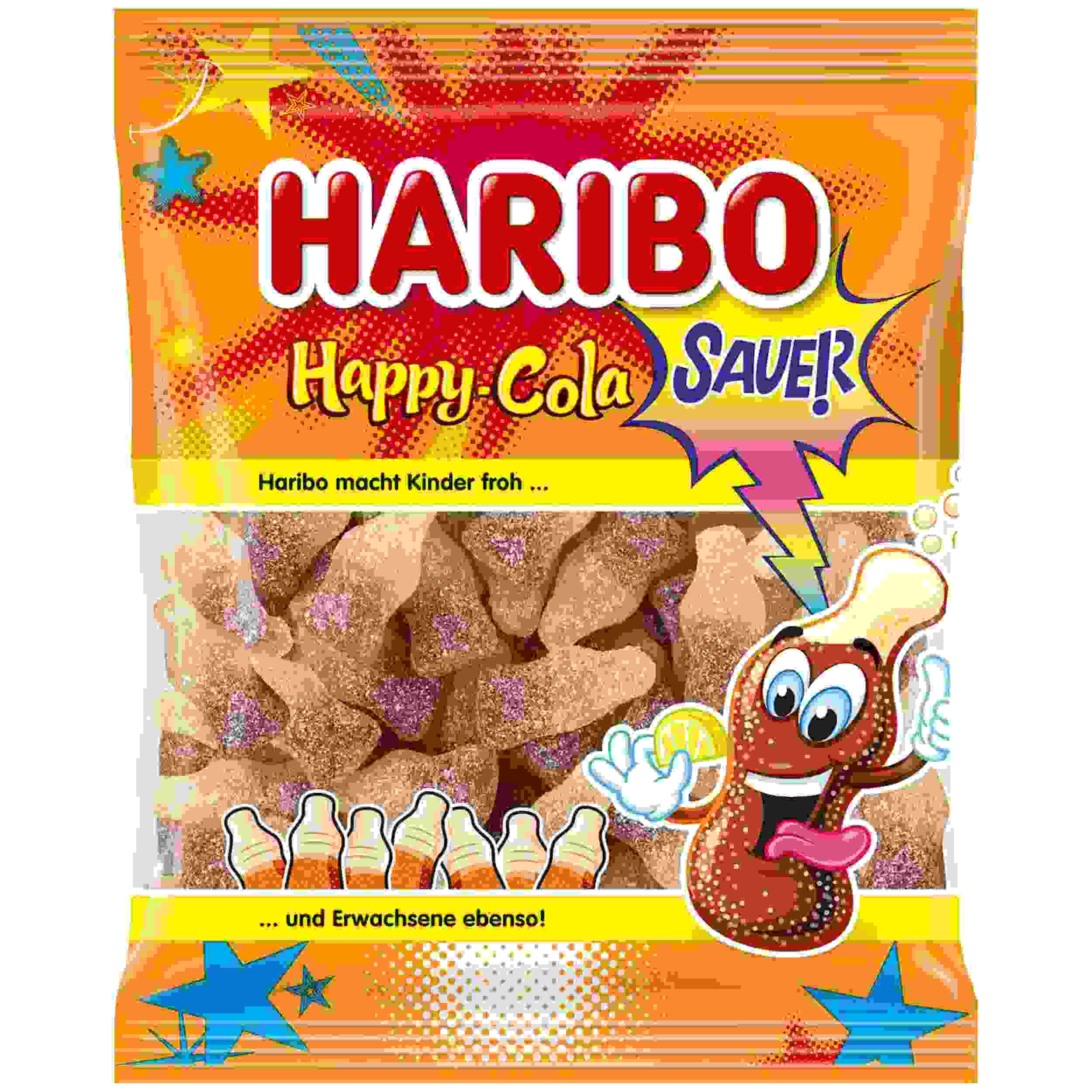 HARIBO HAPPY COLA SAUER 175G BT