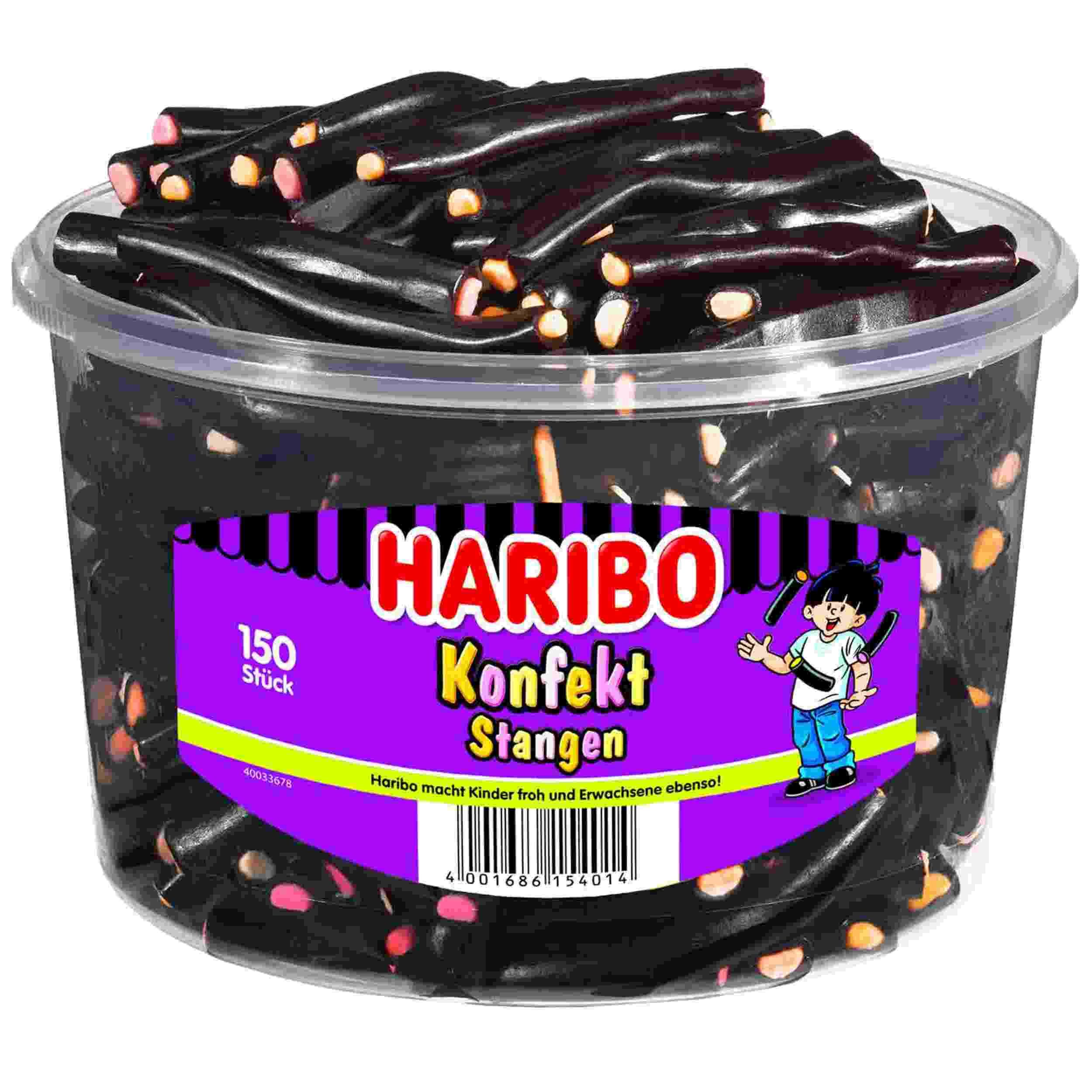 HARIBO KONFEKT STANGEN 150ST. 1200G DS
