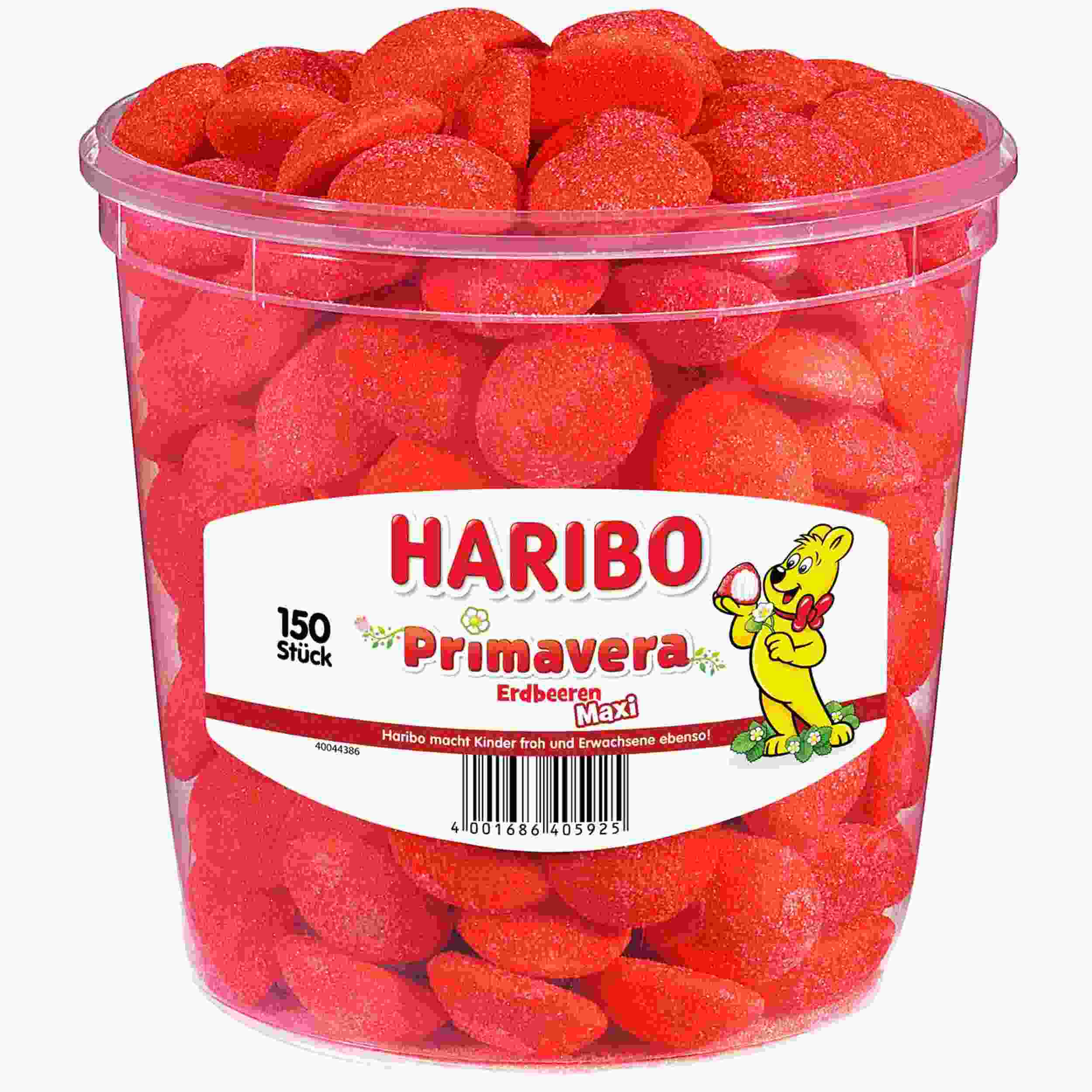 HARIBO ERDBEEREN 150 ST. 1050G DS
