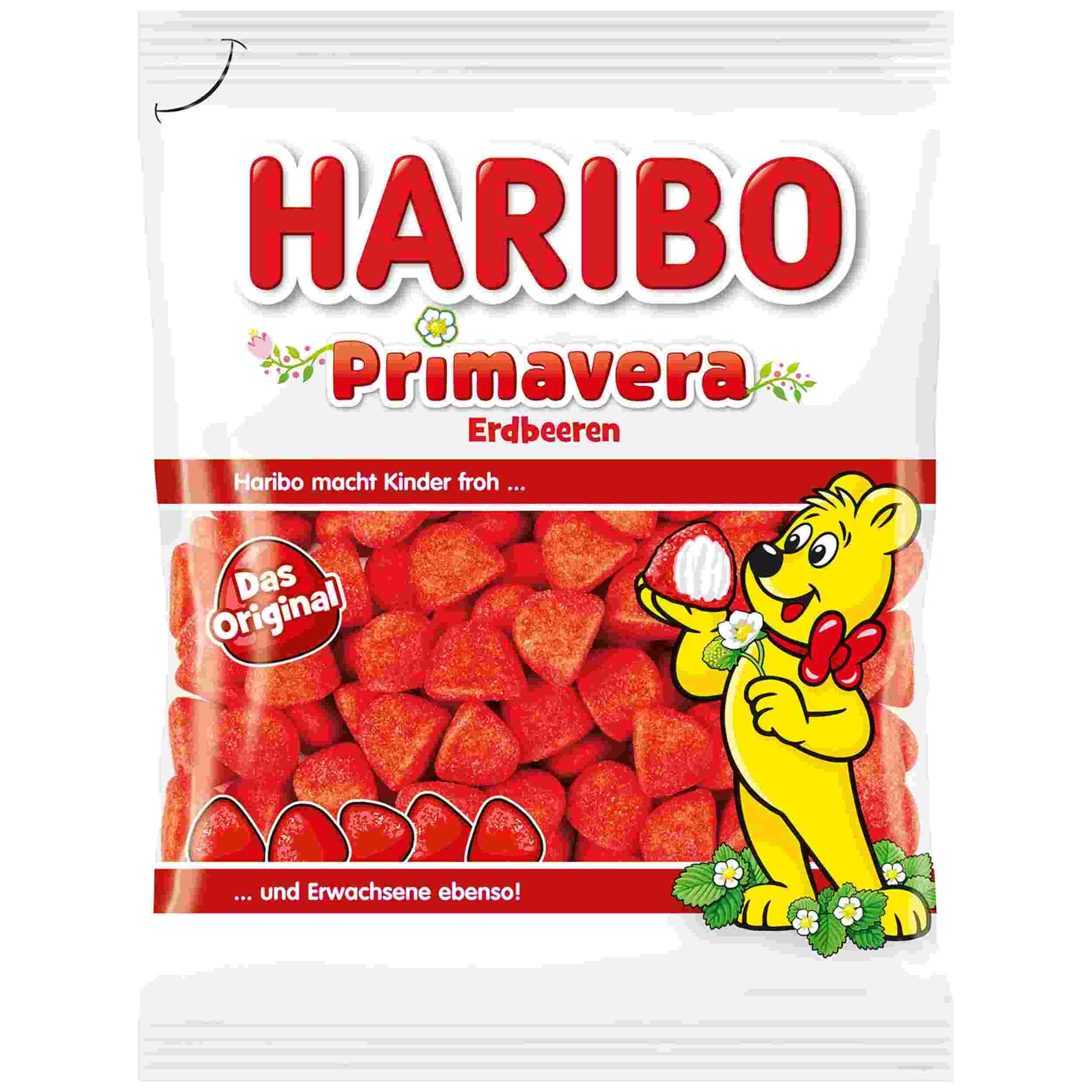16er Pack HARIBO PRIMAVERA ERDBEEREN 16x100G BT
