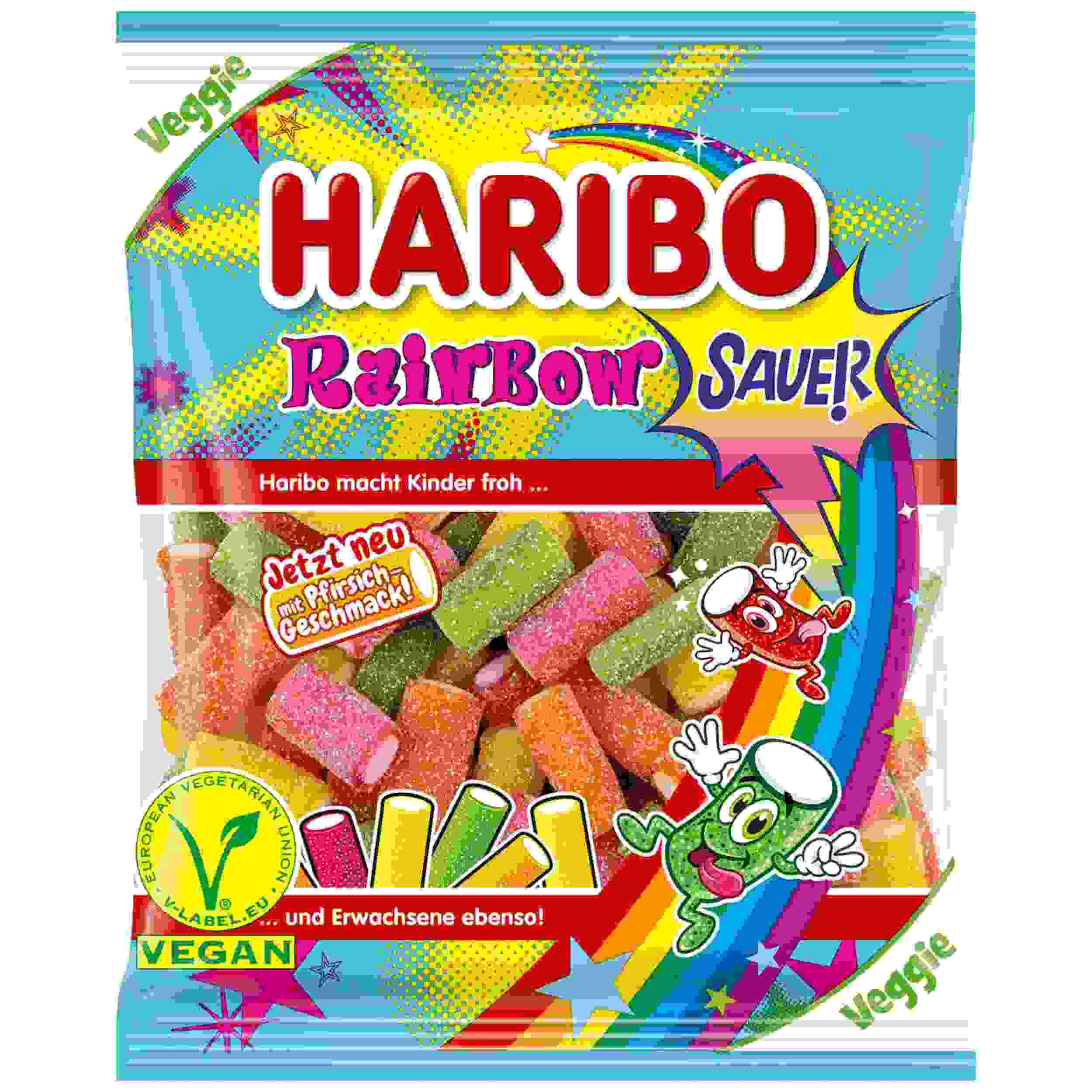 HARIBO RAINBOW FIZZ 160G BT