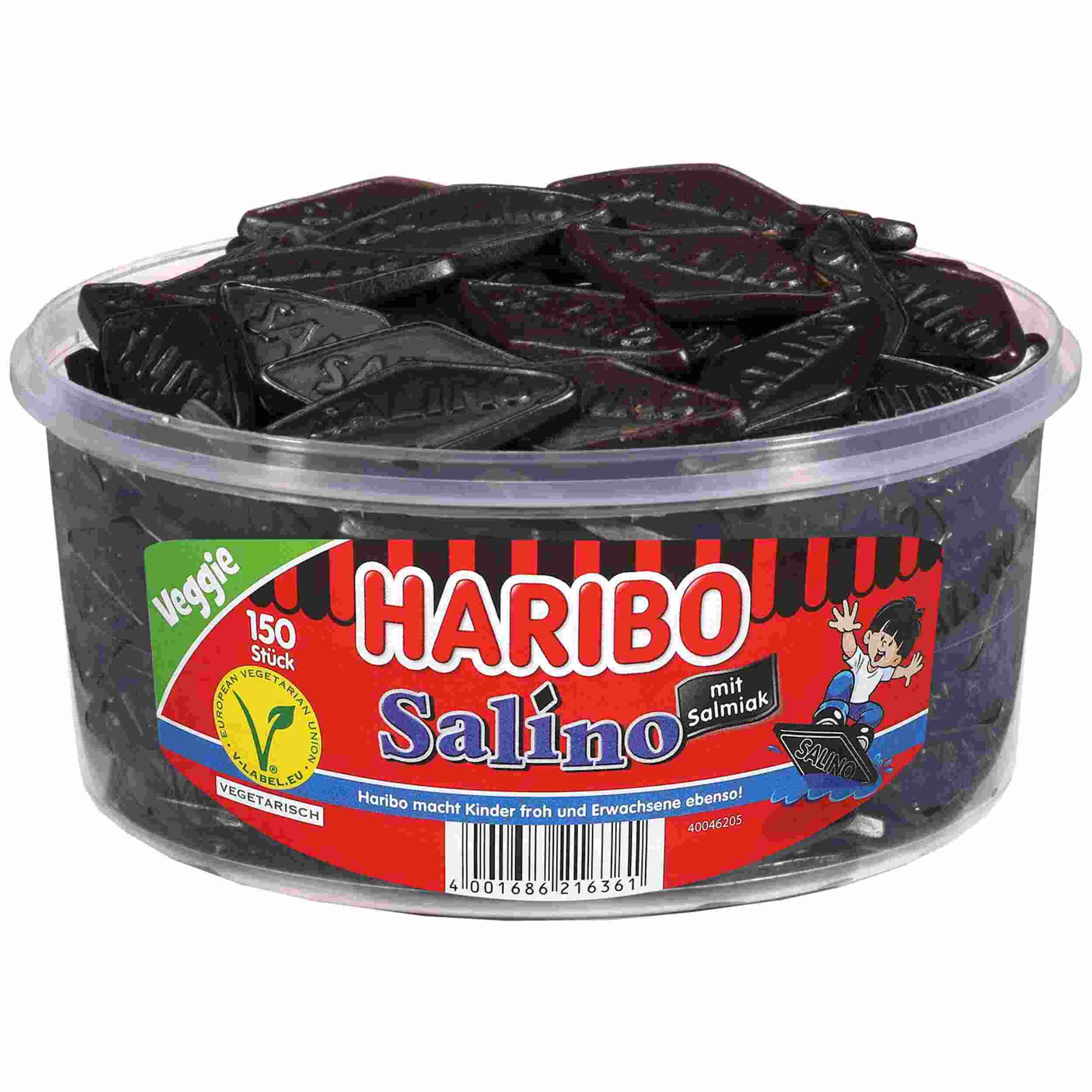 HARIBO SALINO 150STK 1200G DS