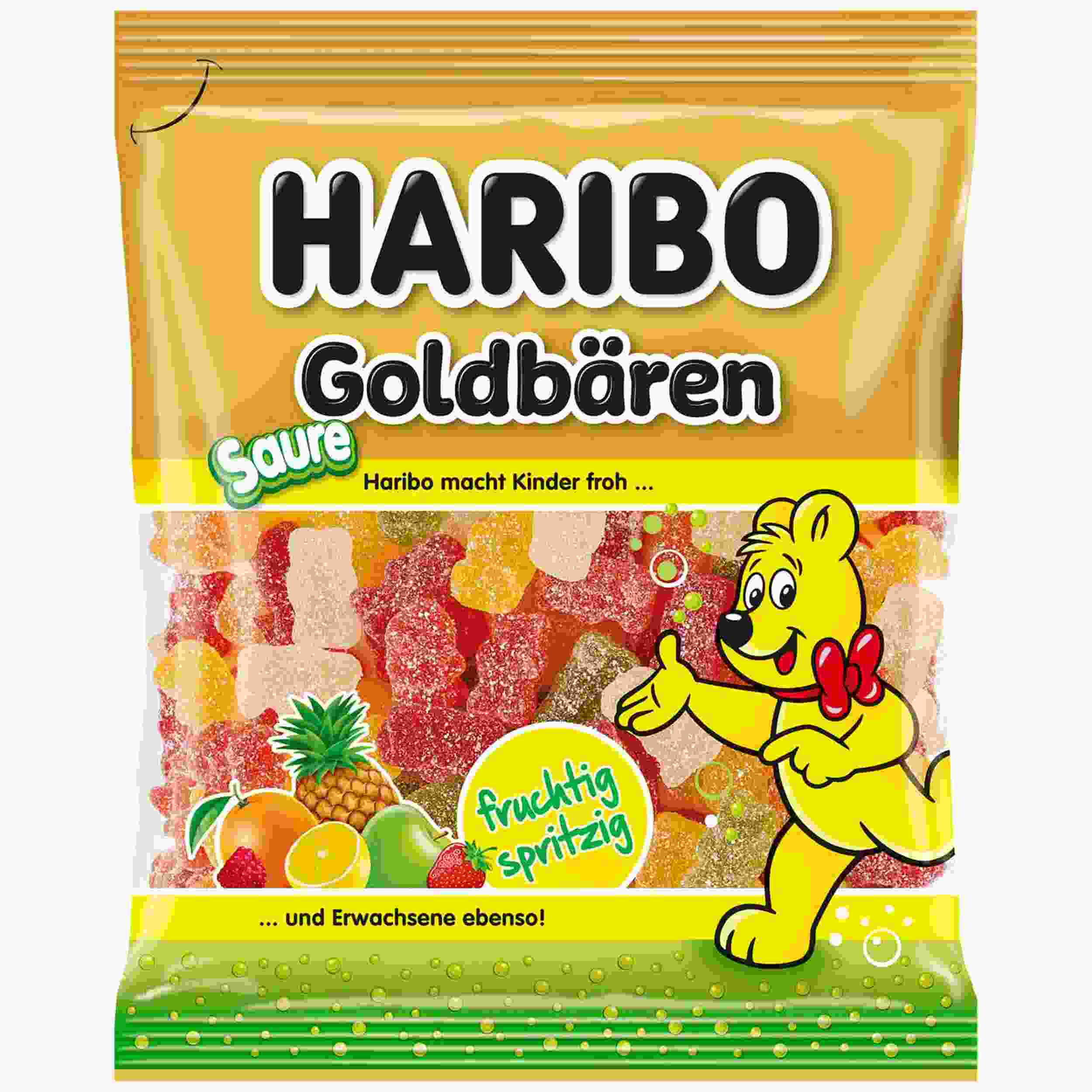 HARIBO GOLDBAEREN SAUER 175G BT