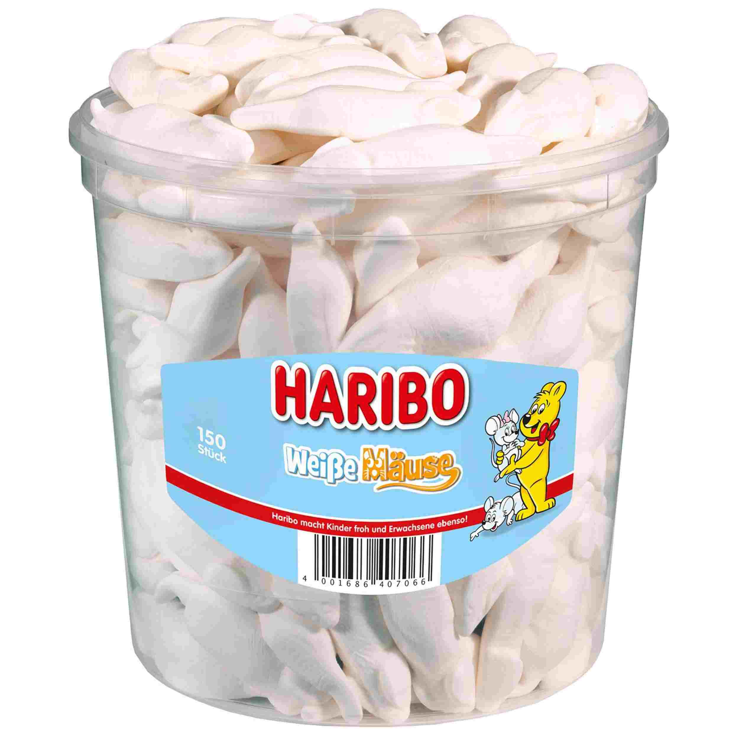 HARIBO WEISSE MAEUSE 1050G DS