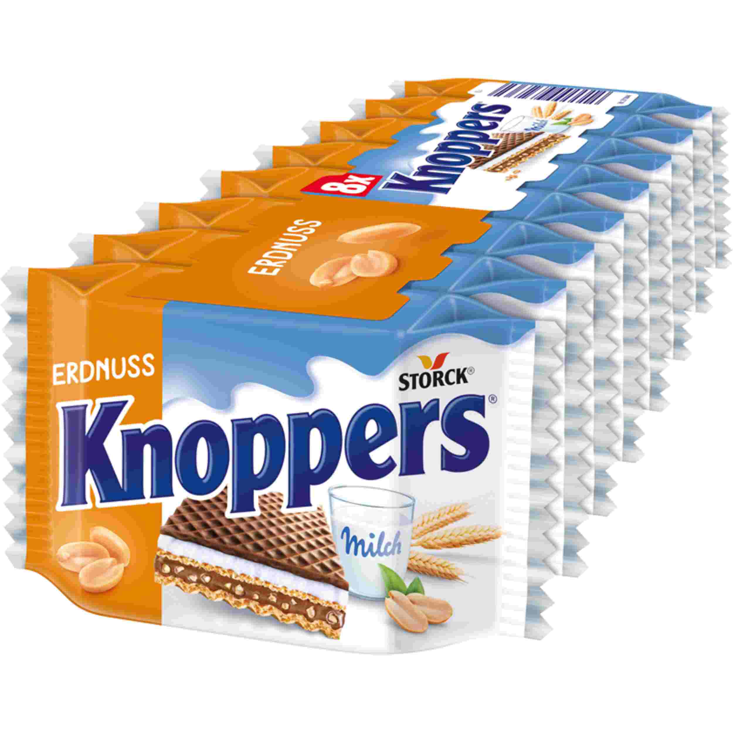 STORCK KNOPPERS ERDNUSS 8ER 8X25G PK