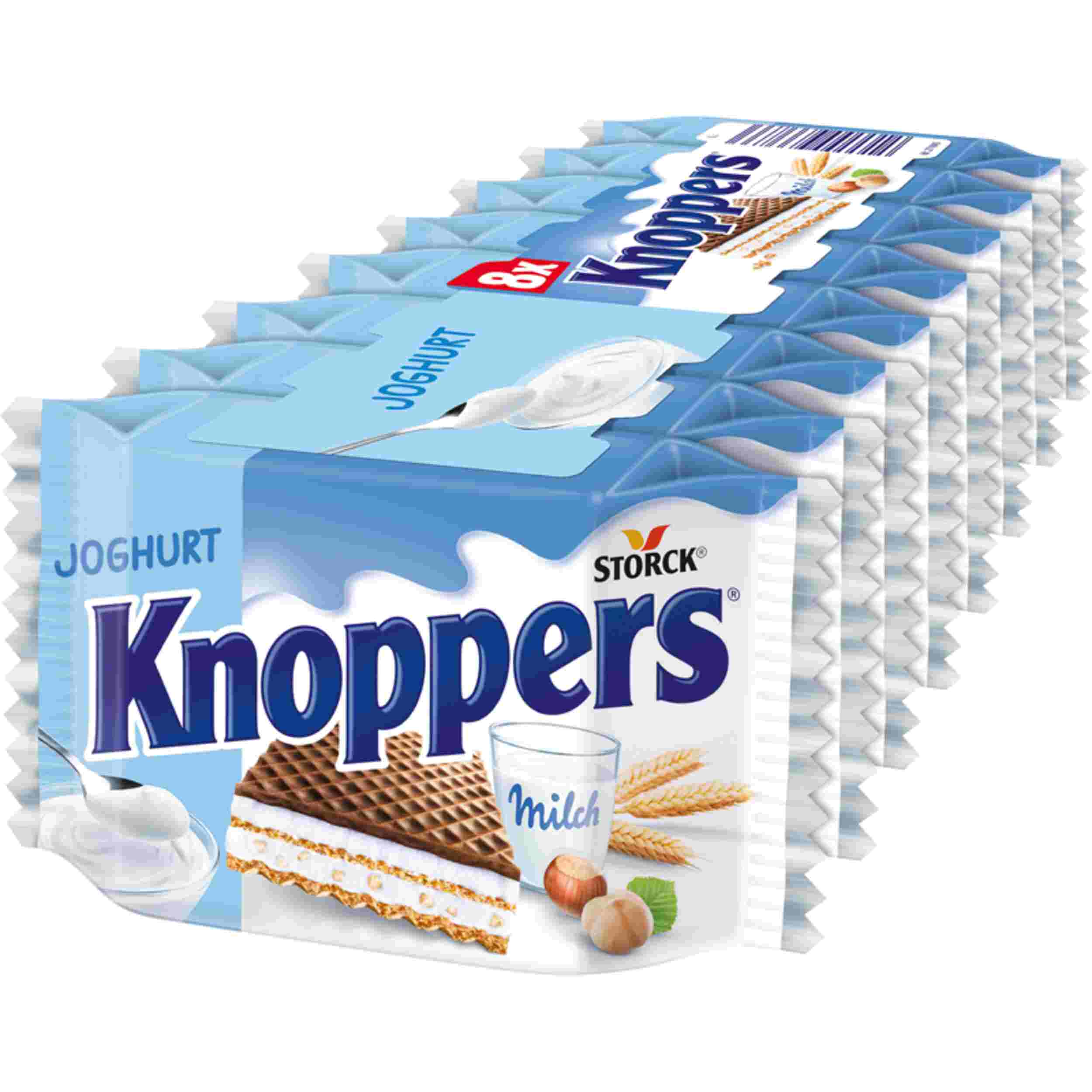 STORCK KNOPPERS JOGHURT 8ER 8X25G PK