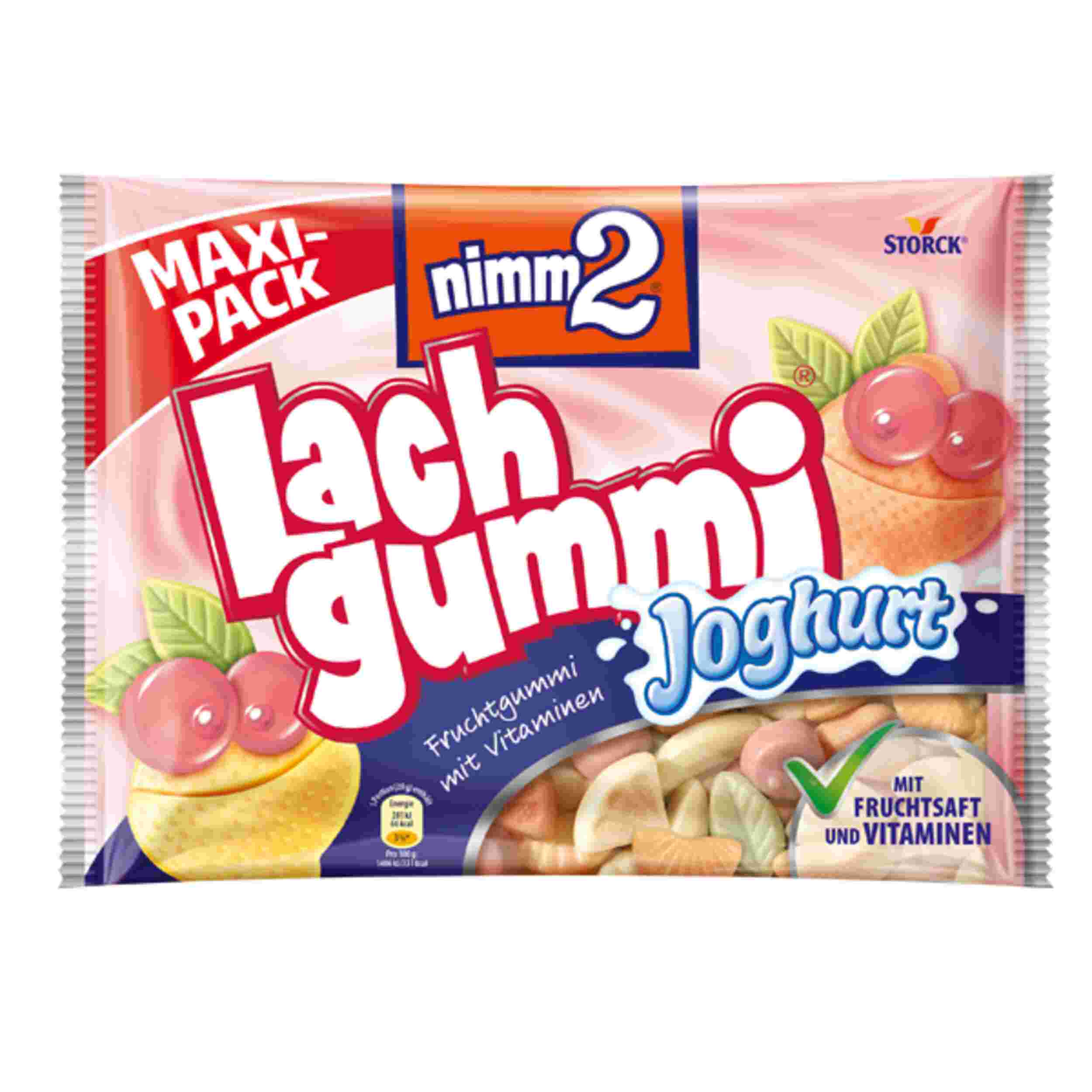 STORCK NIMM2 LACHGUMMI JOGH. 376G BT