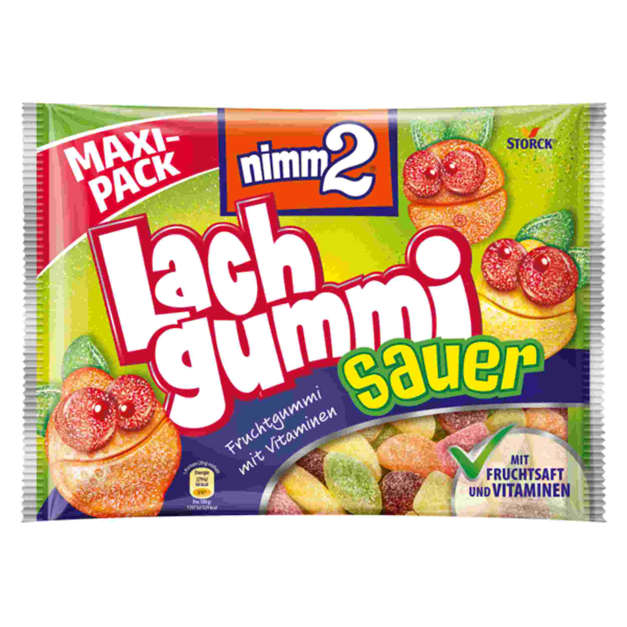 STORCK NIMM2 LACHGUMMI SAUER 376G BT