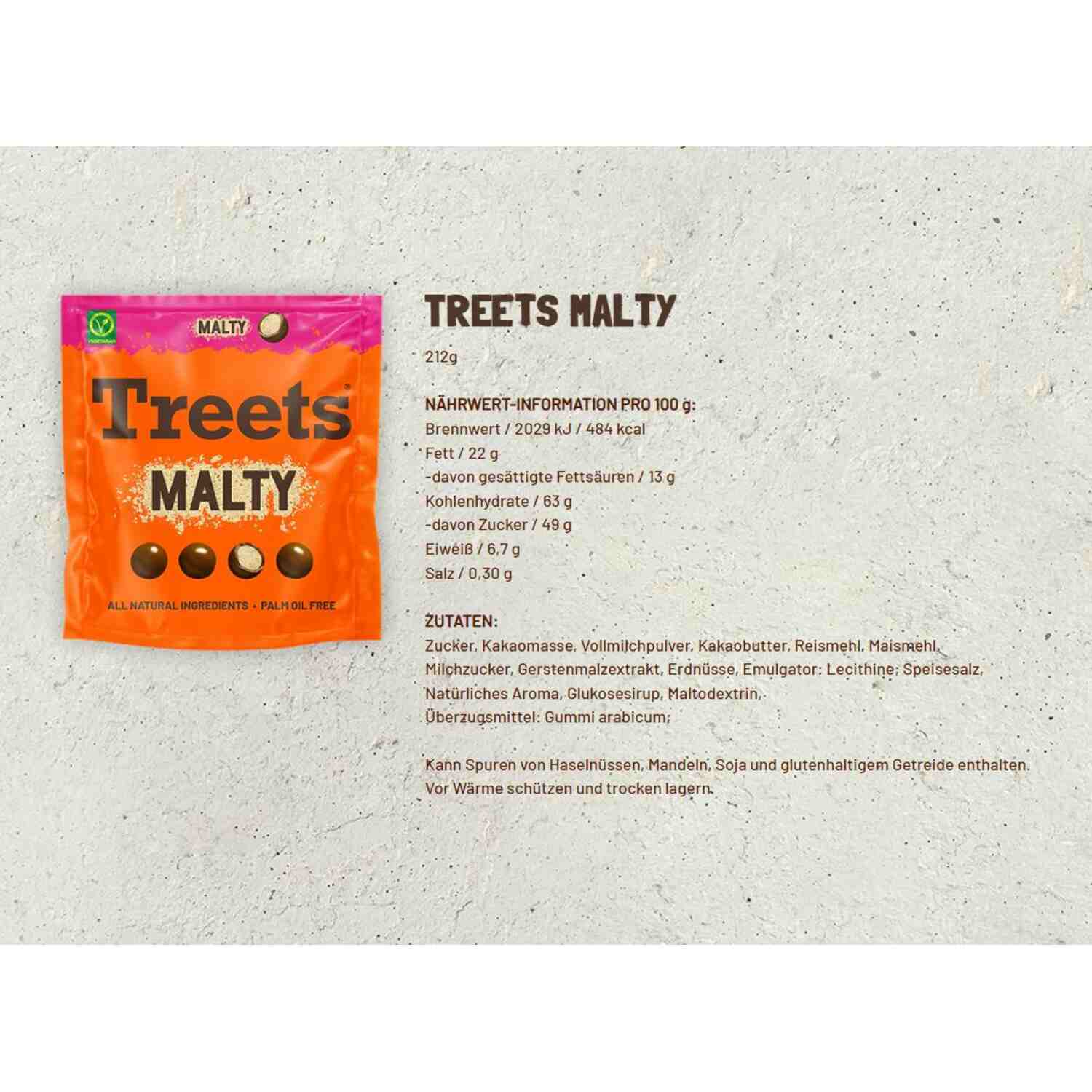 Treets Malty 212g