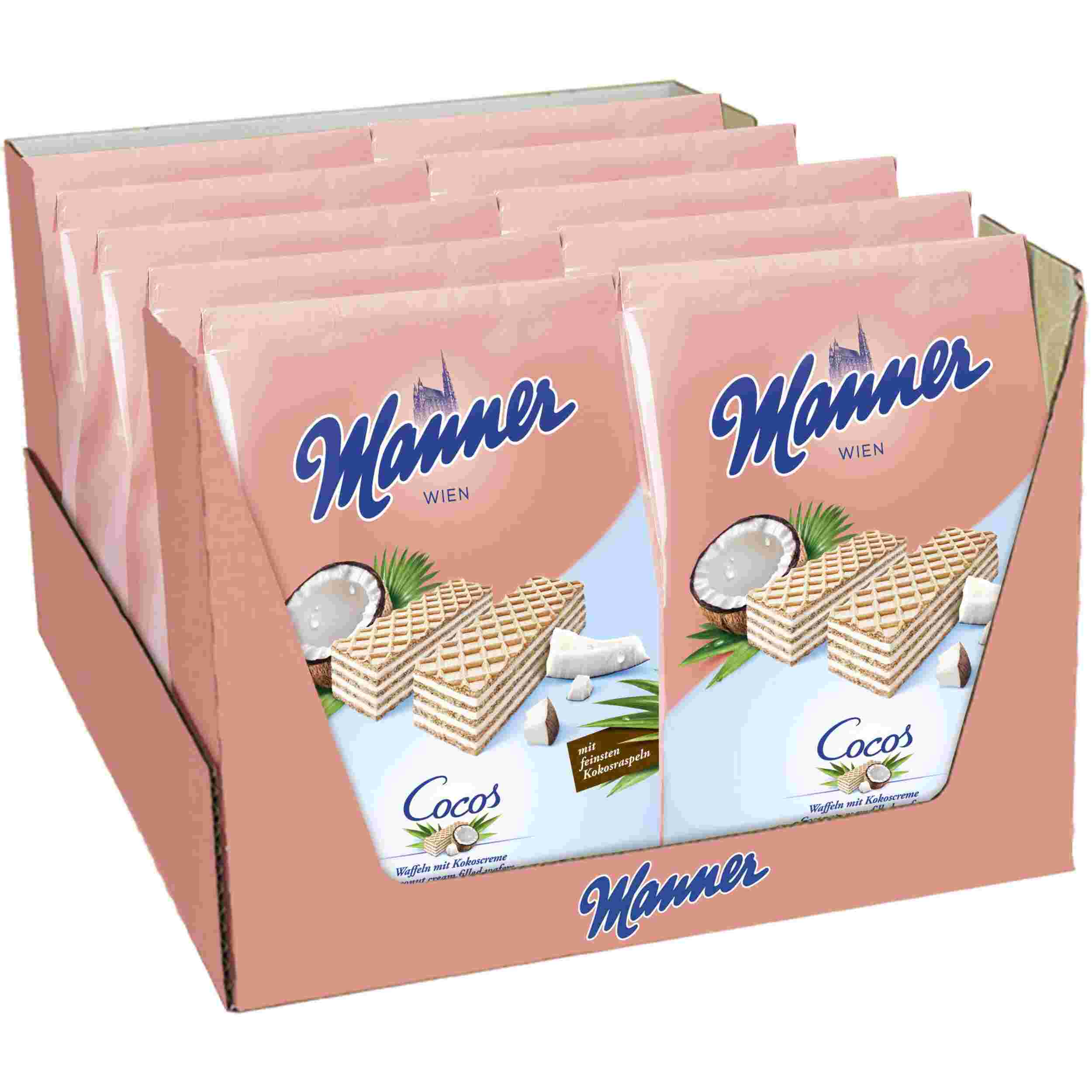 MANNER KOKOS SCHNITTEN 400G BT