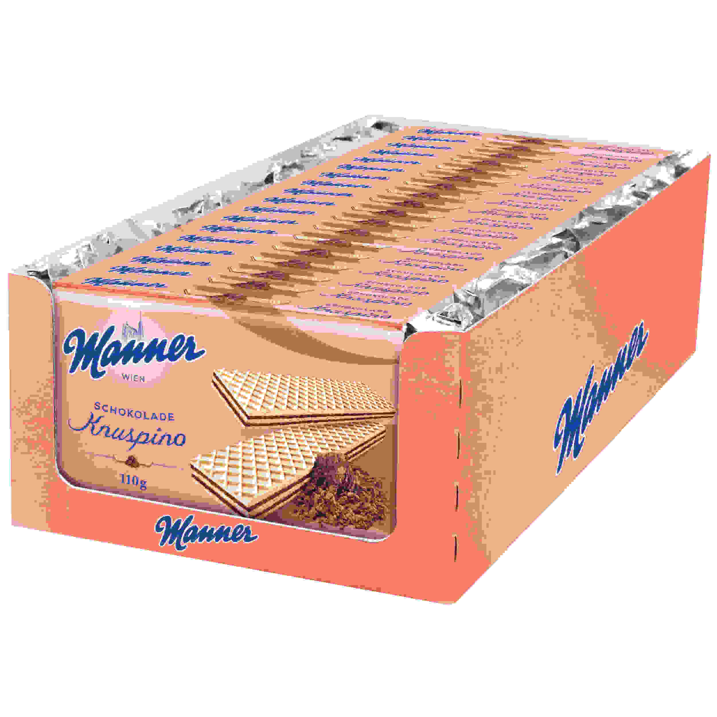 MANNER KNUSPINO SCHOKO 110G PK