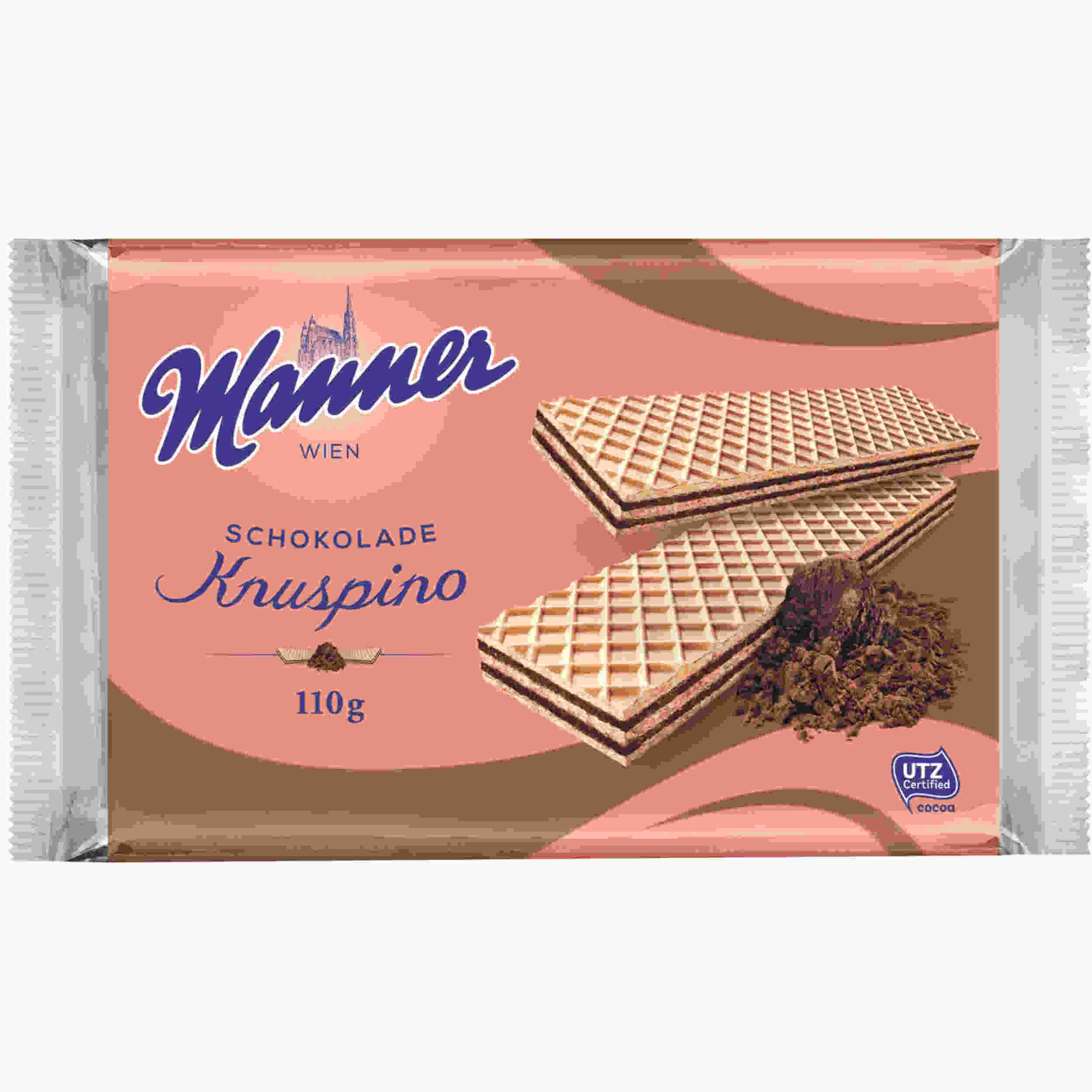 MANNER KNUSPINO SCHOKO 110G PK