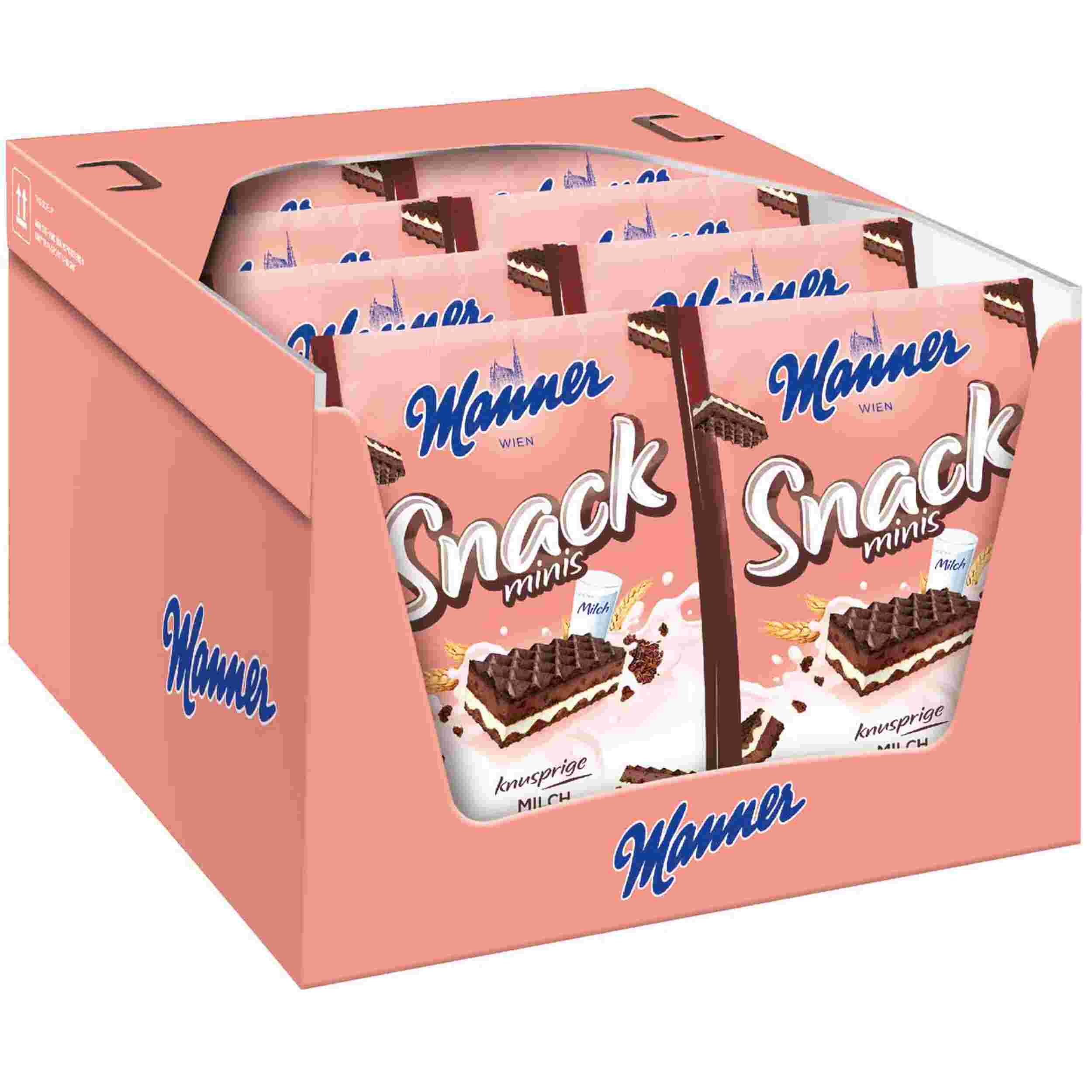 MANNER SNACK MINI SCHOKO 300G PK