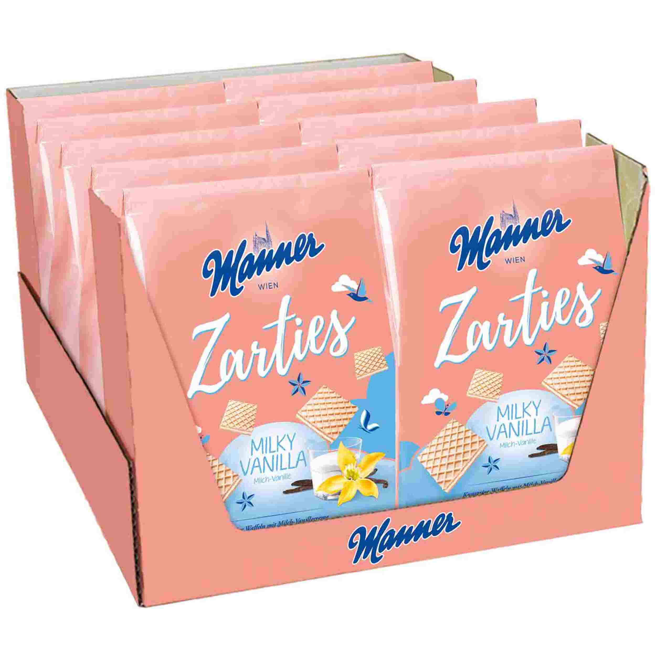 MANNER ZARTIES MILKY VANILLA 200G BT