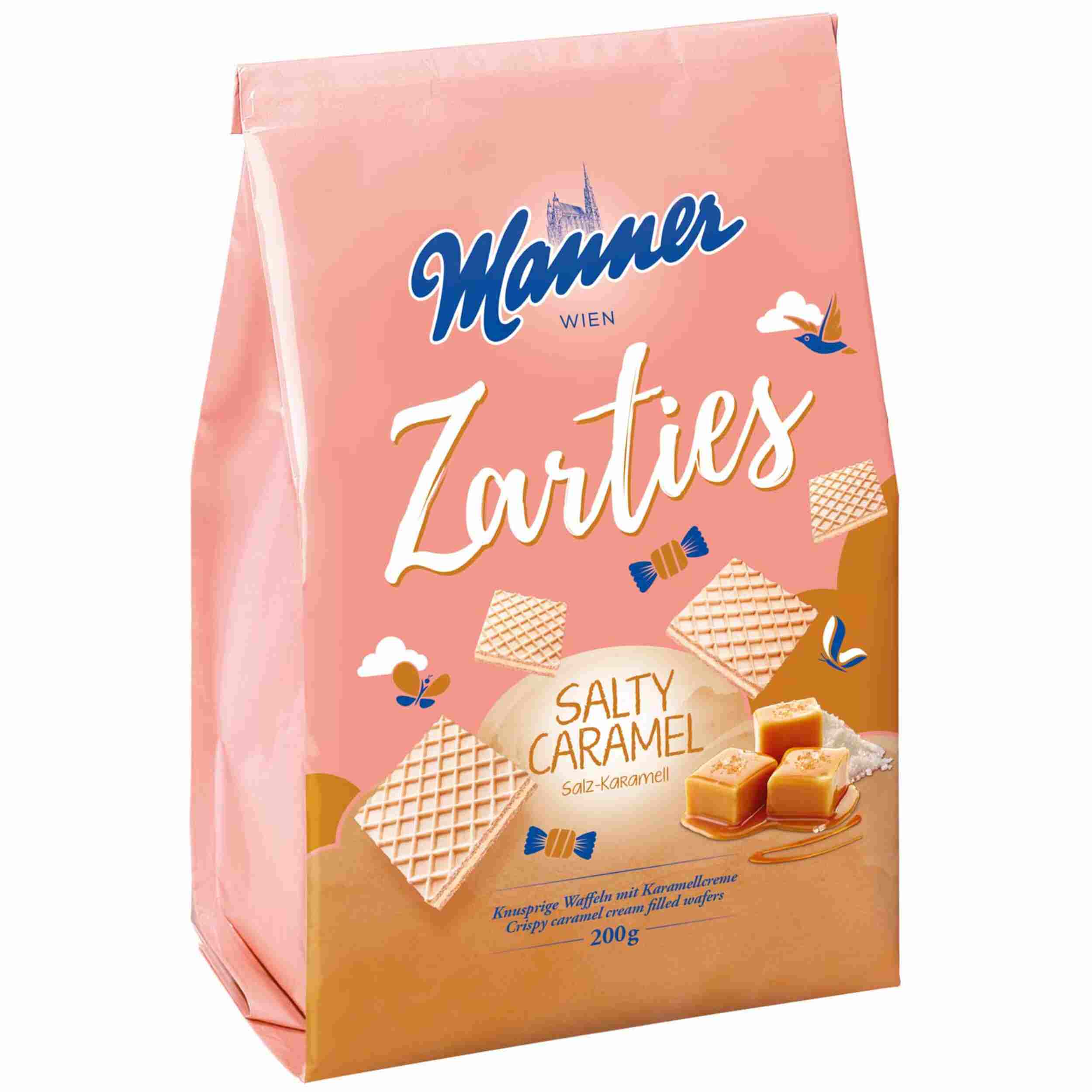 MANNER ZARTIES SALTY CARAMEL 200G BT