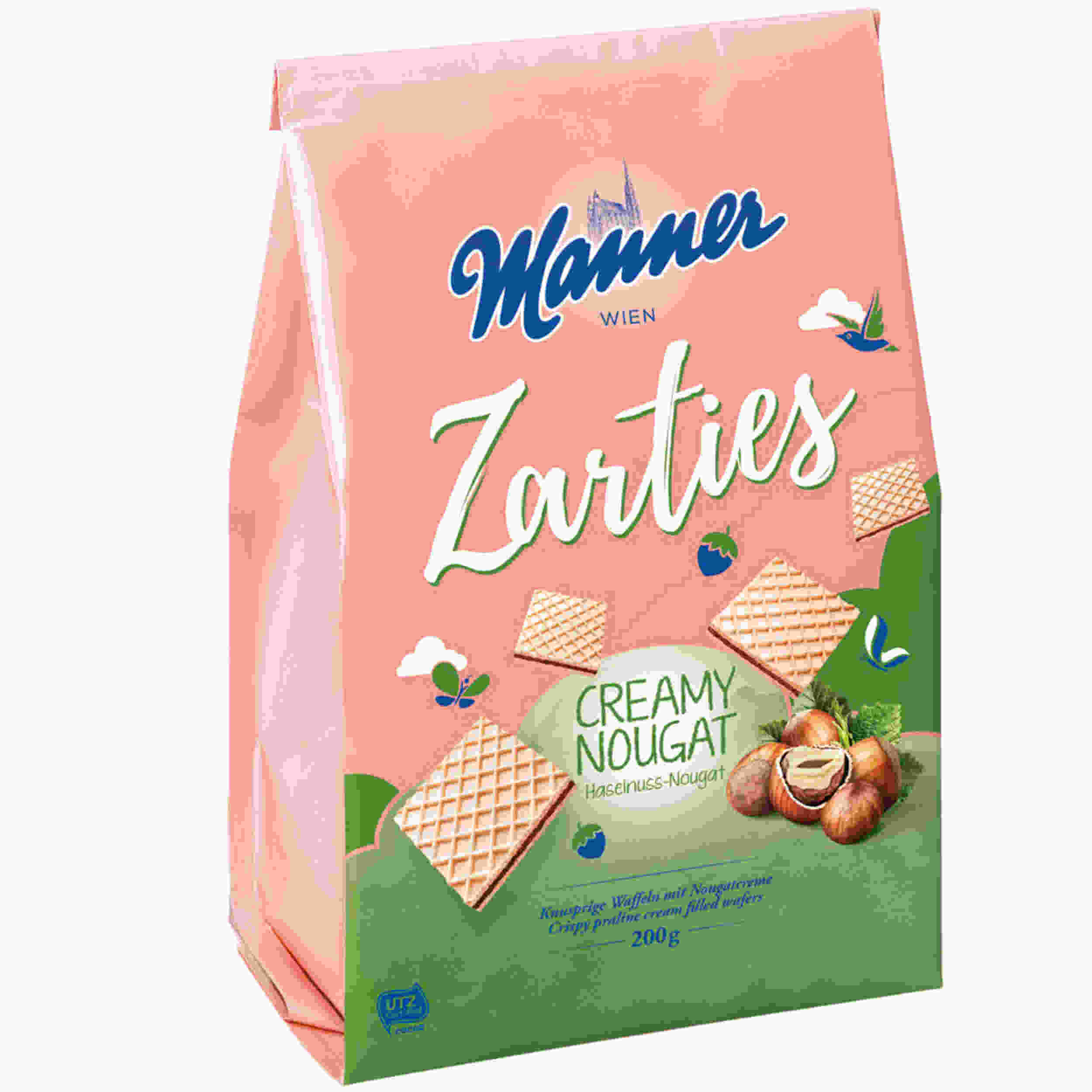 MANNER ZARTIES NOUGAT 200G PK