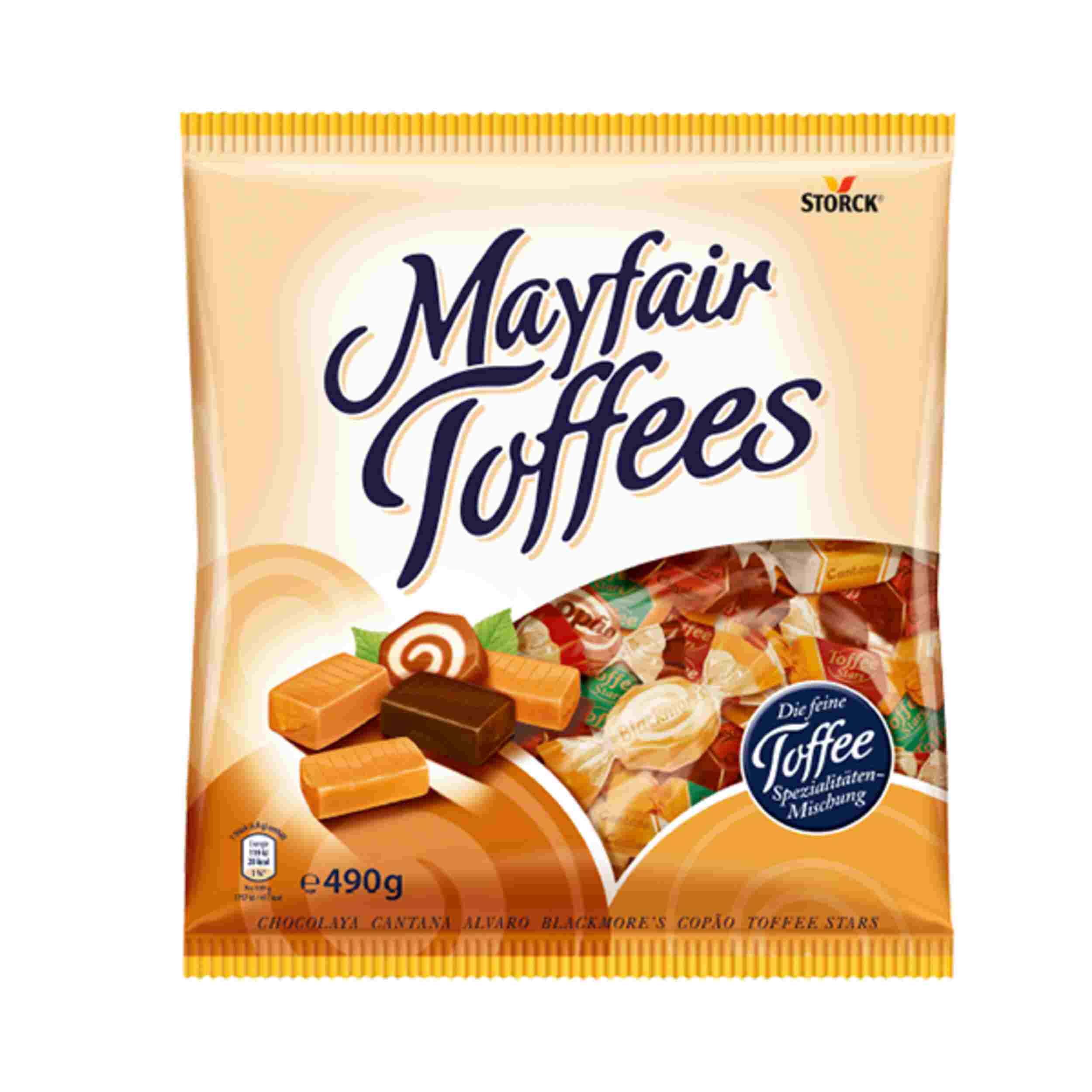 STORCK MAYFAIR TOFFEE 490G BT