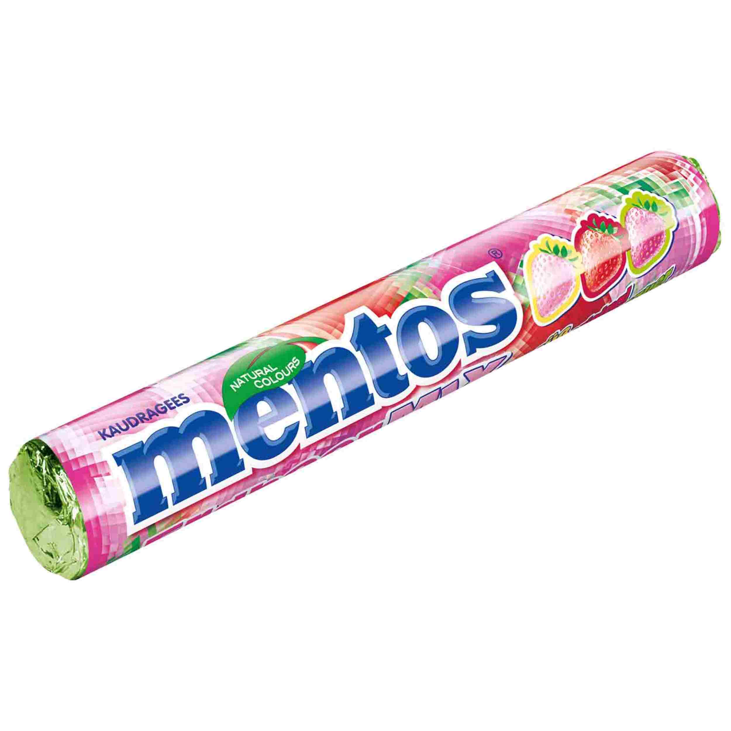 MENTOS ERDBEER MIX 37,5G RL