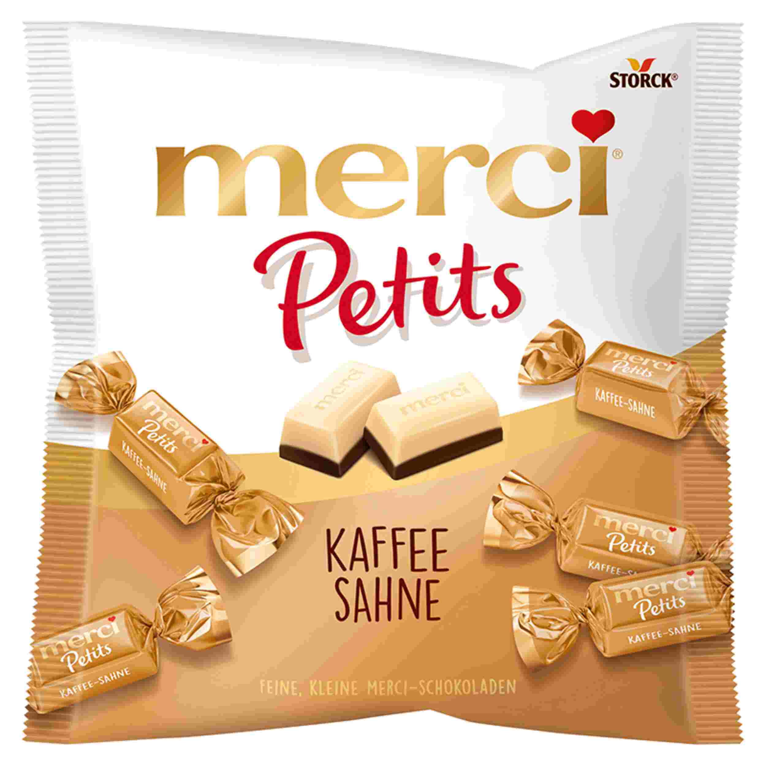MERCI PETITS KAFFEE SAHNE 125G BT