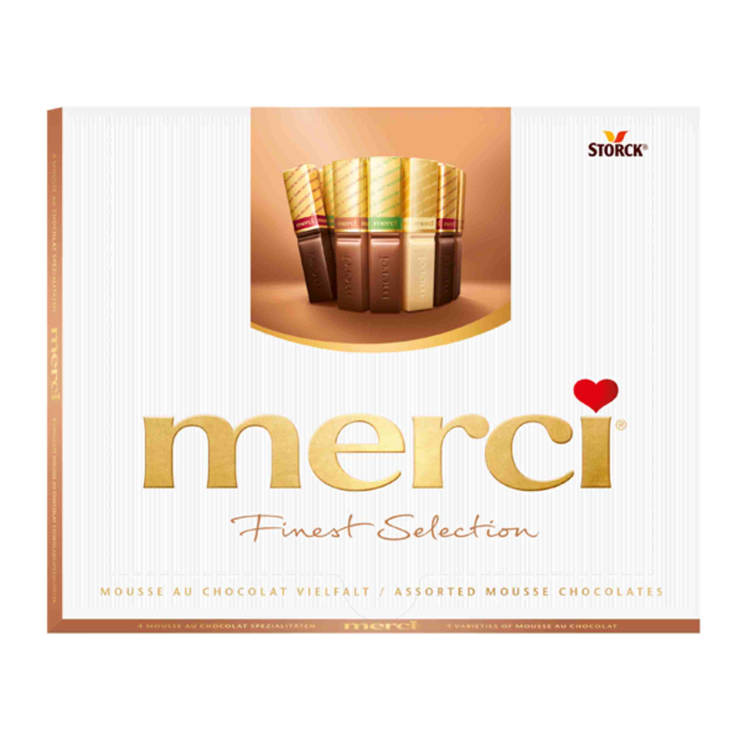 MERCI MOUSSE AU CHOCOLAT 210G PK