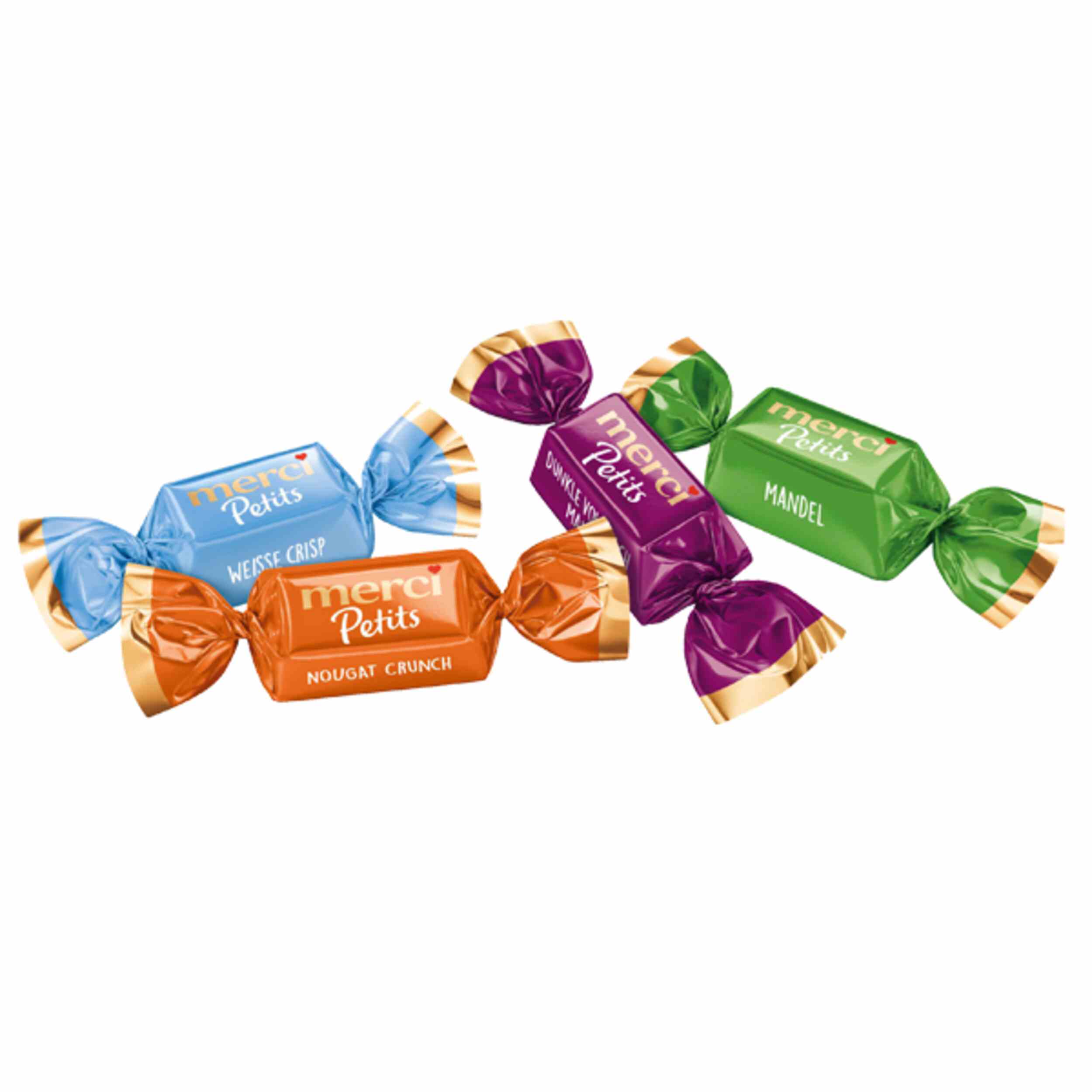 MERCI PETITS CRUNCH COLLEC. 125G BT