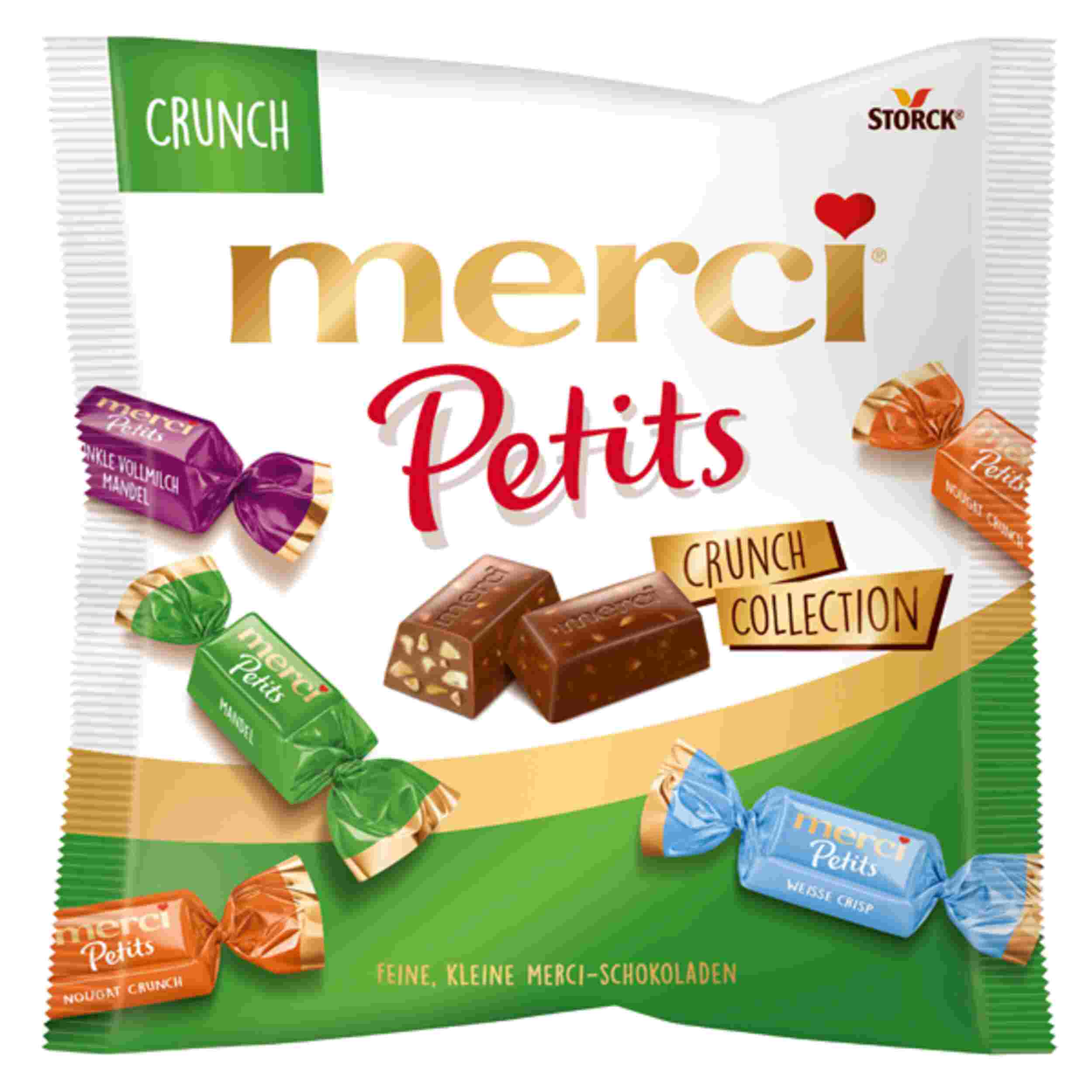 MERCI PETITS CRUNCH COLLEC. 125G BT