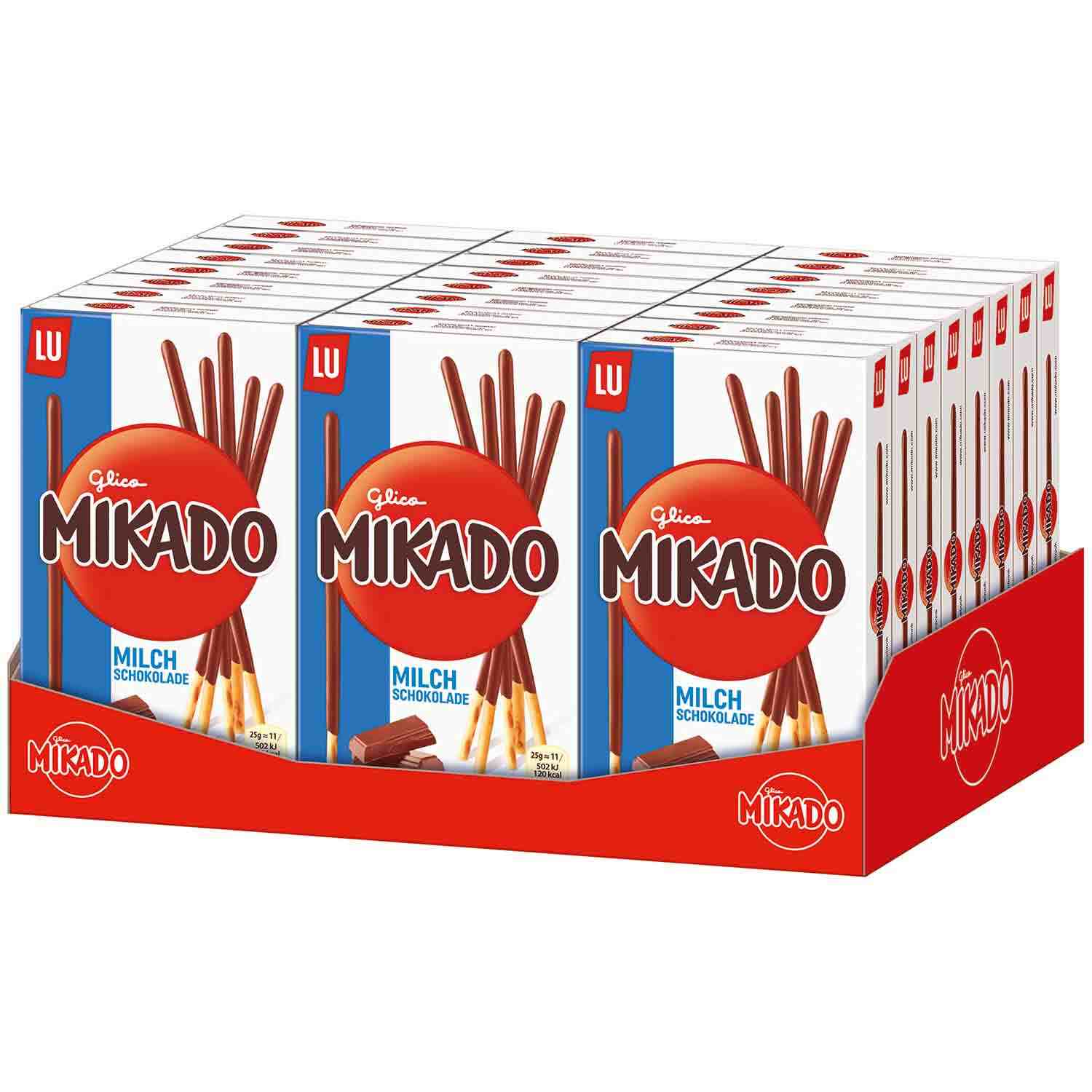 MIKADO STICKS MILCHSCHOKOLADE 75G PK