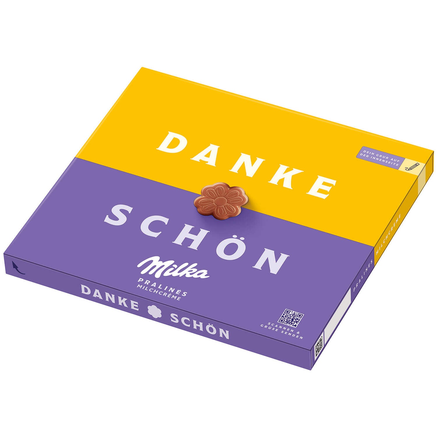 MILKA PRALINES DANKESCHOEN 110G SC