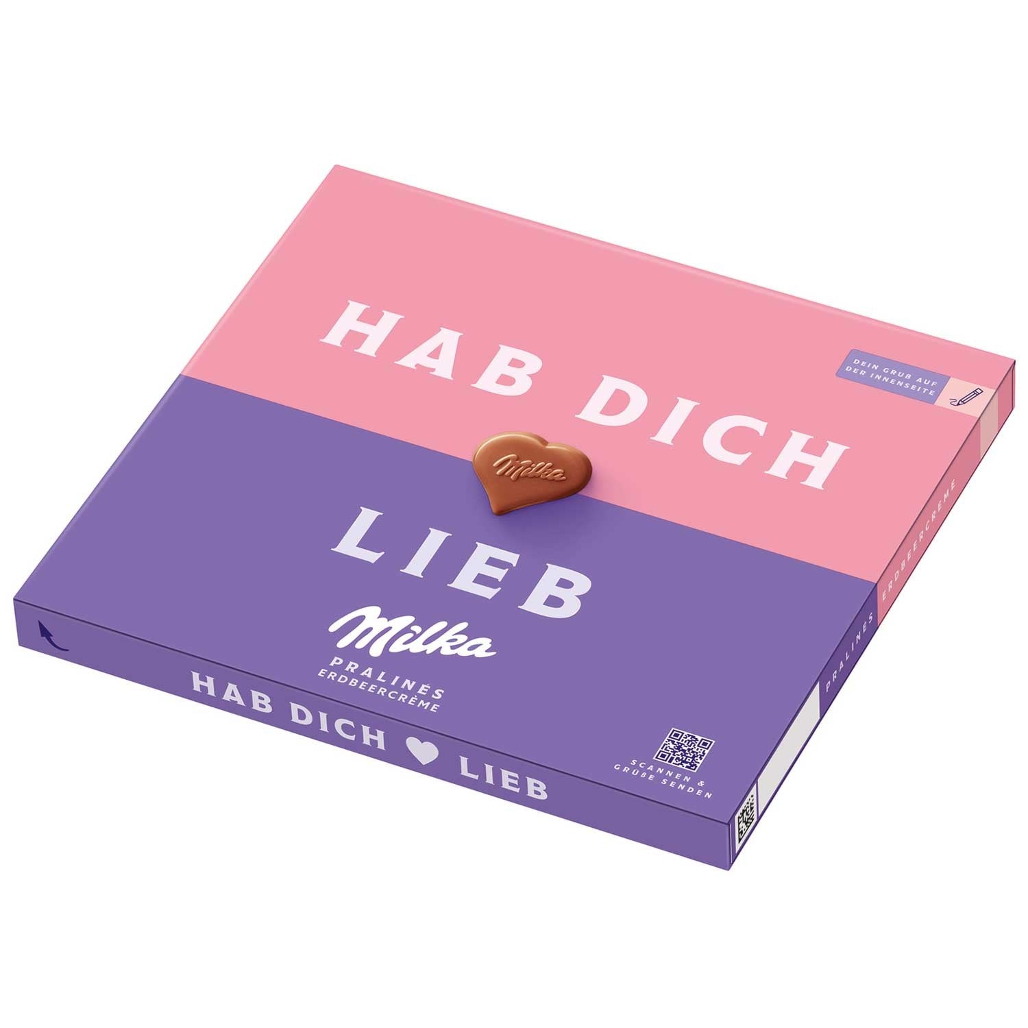 MILKA MILKA PRALINE ERDBEERE 110G SC