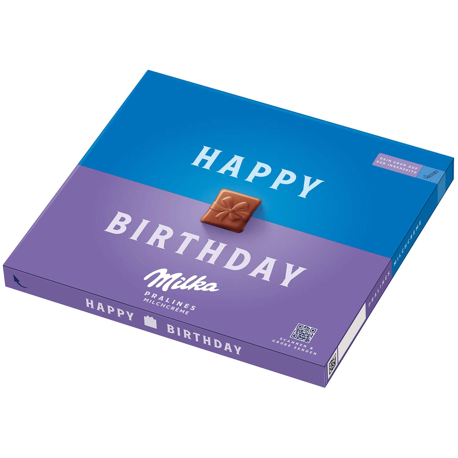MILKA PRALINES HERZL.GLUECKW 110G SC
