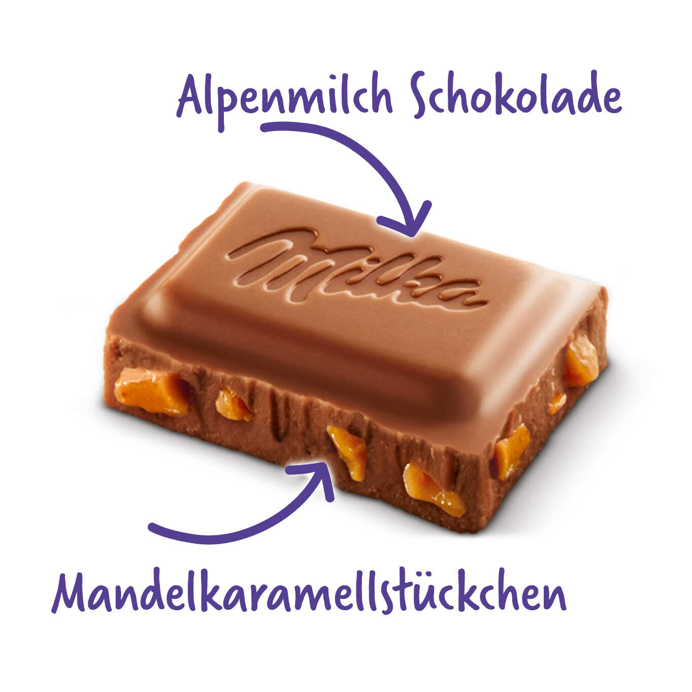 MILKA DAIM SCHOKOLADE 100G TF