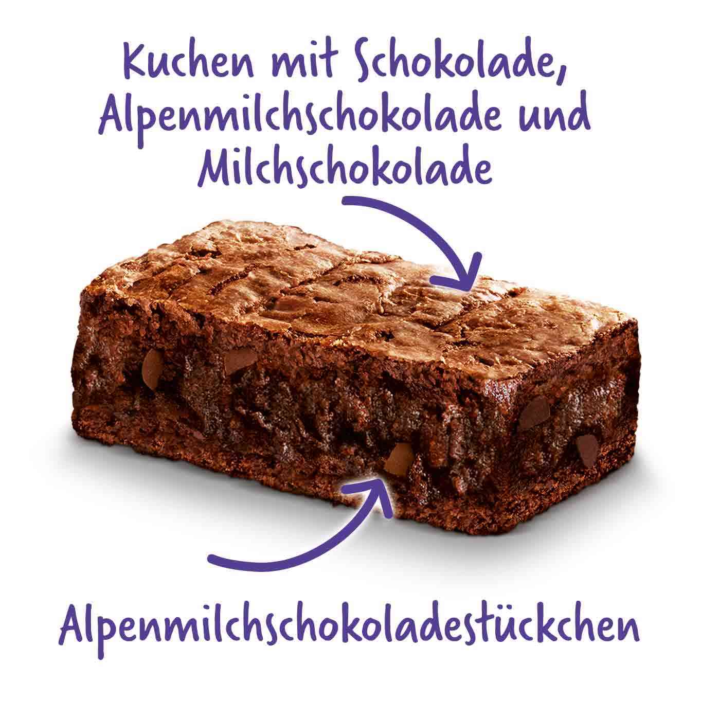 MILKA CHOCO BROWNIE 150G PK
