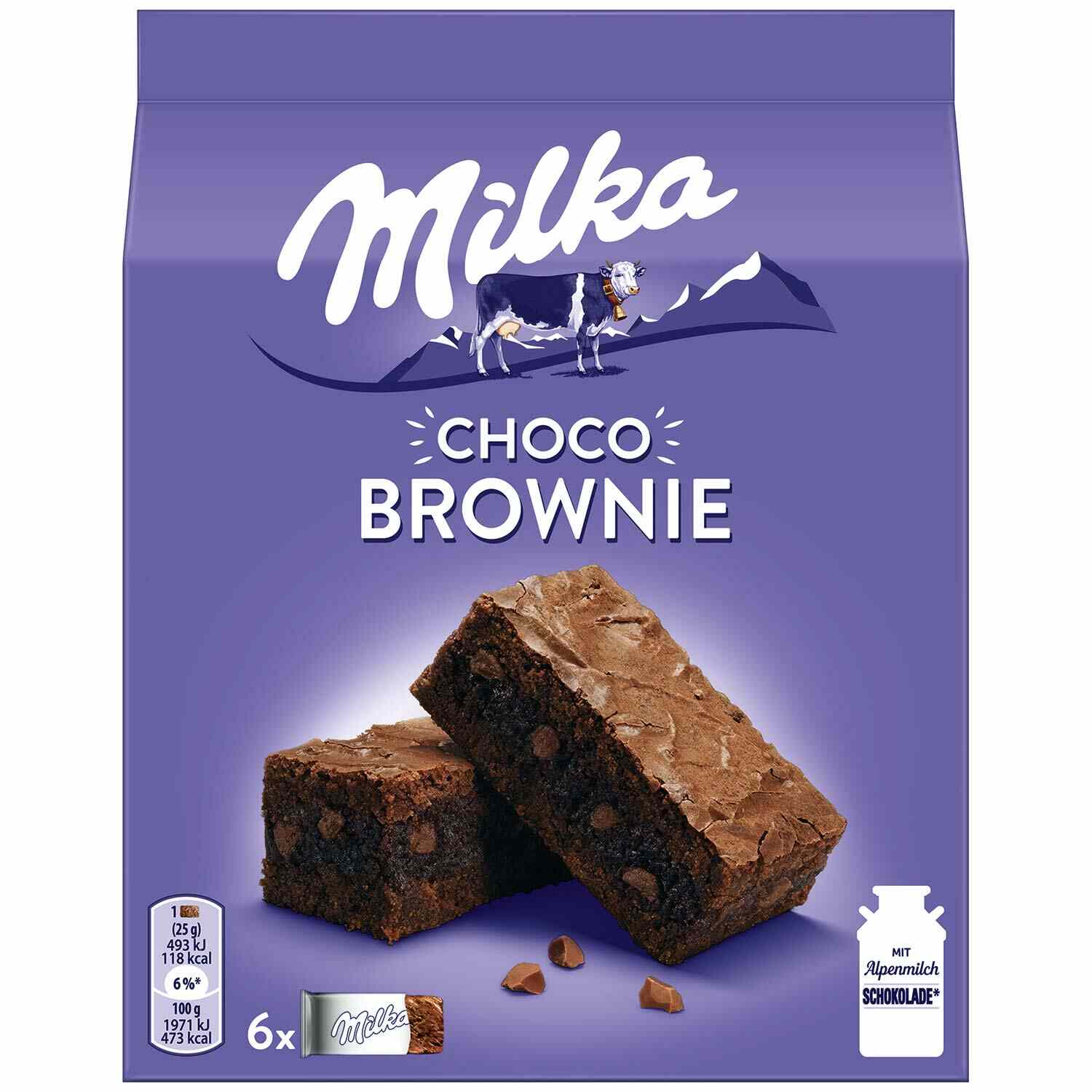 MILKA CHOCO BROWNIE 150G PK