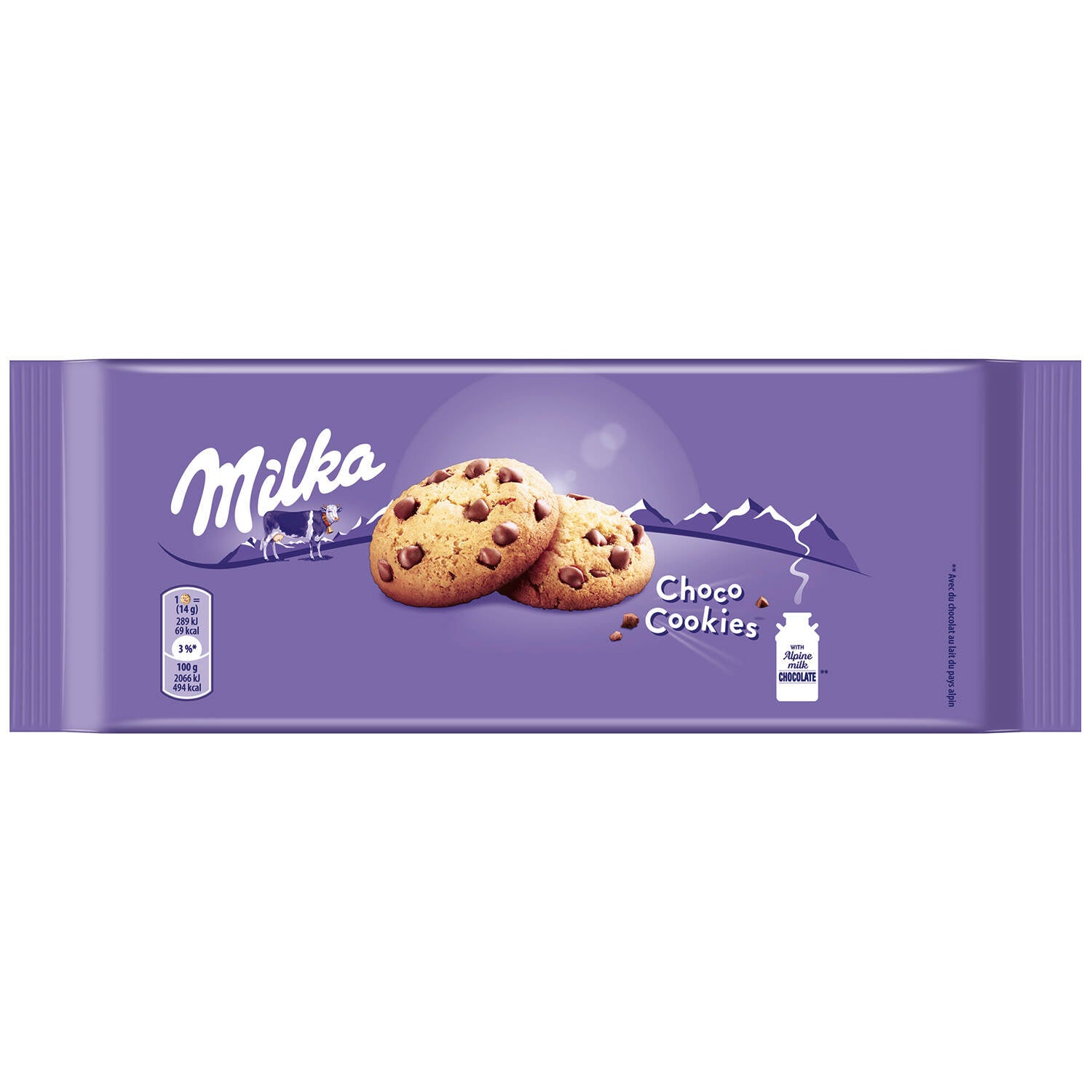 MILKA CHOCO COOKIE 168G PK