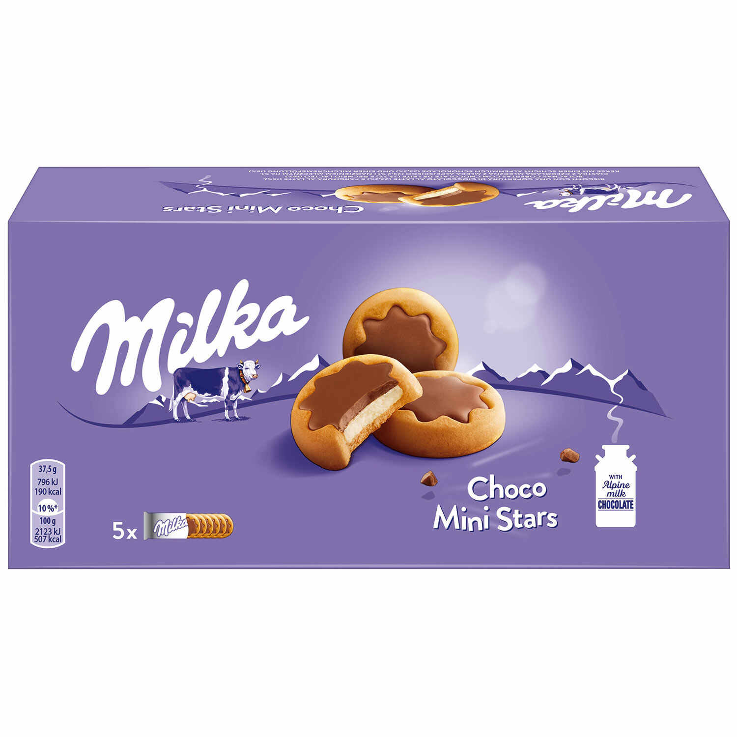 MILKA CHOCO MINIS 5X37G PK