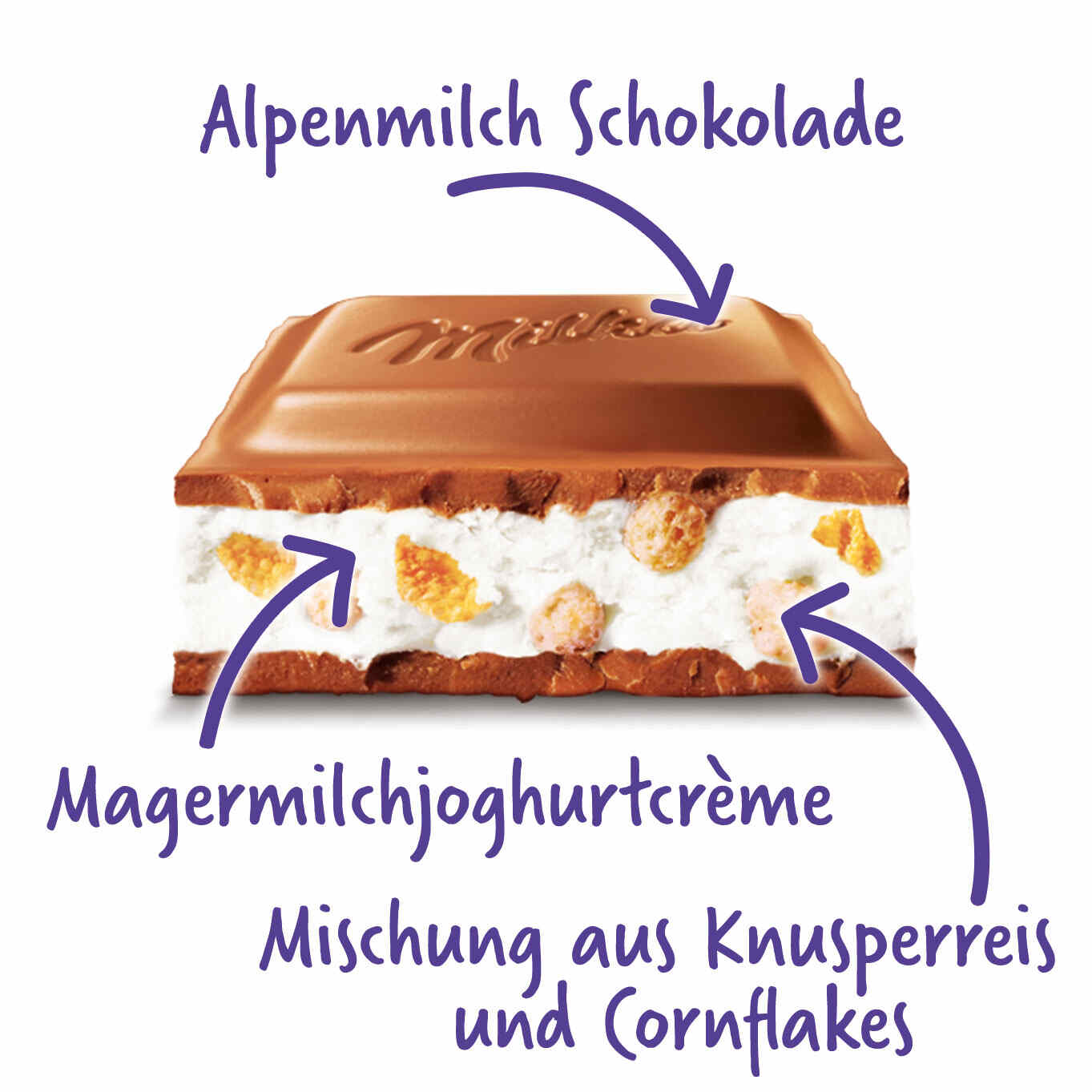 MILKA CRISPY JOGHURT 300G TF